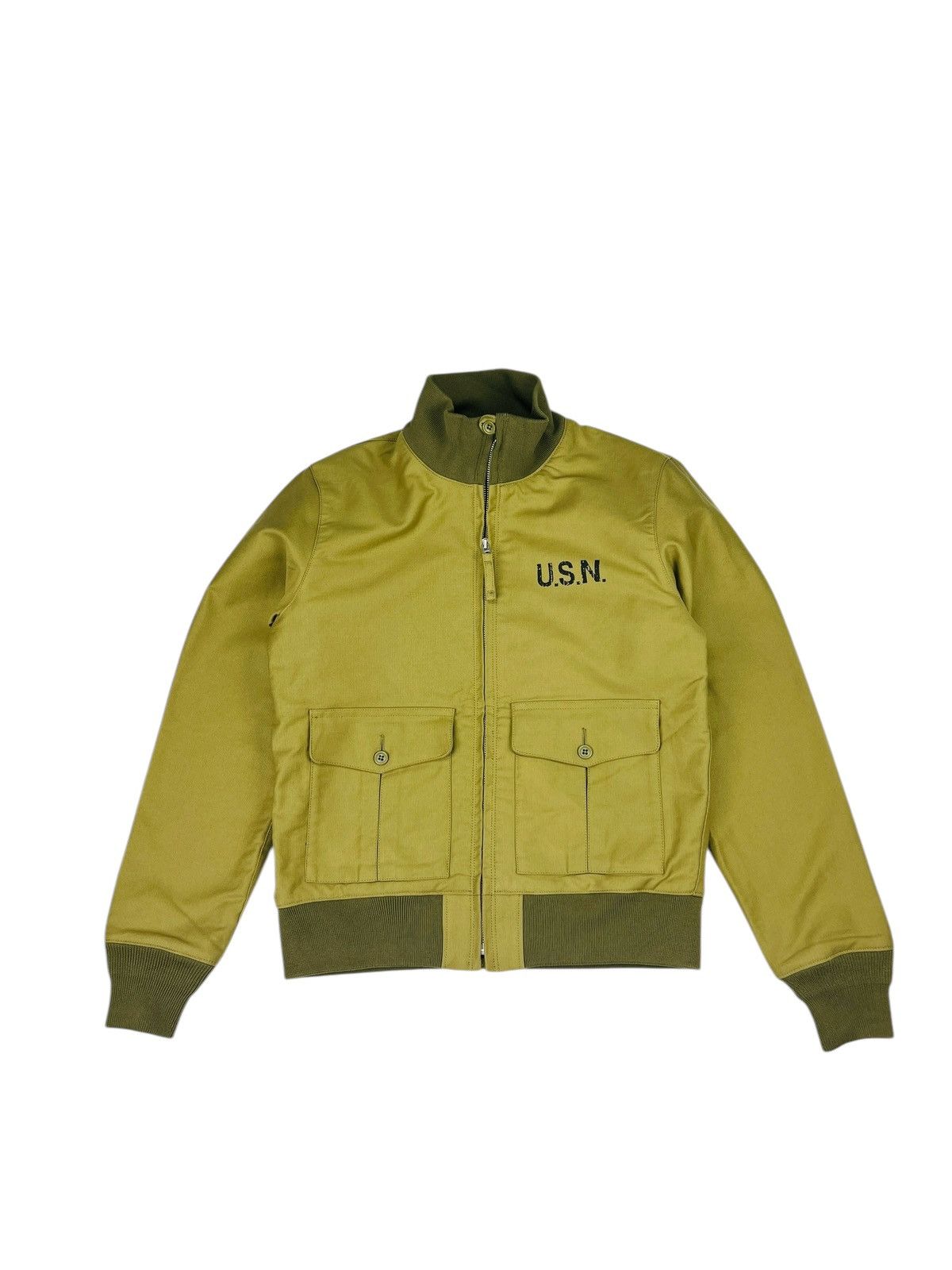 Japanese Brand × Vintage jacket usn Size US S / EU 44-46 / 1 - 12 Thumbnail