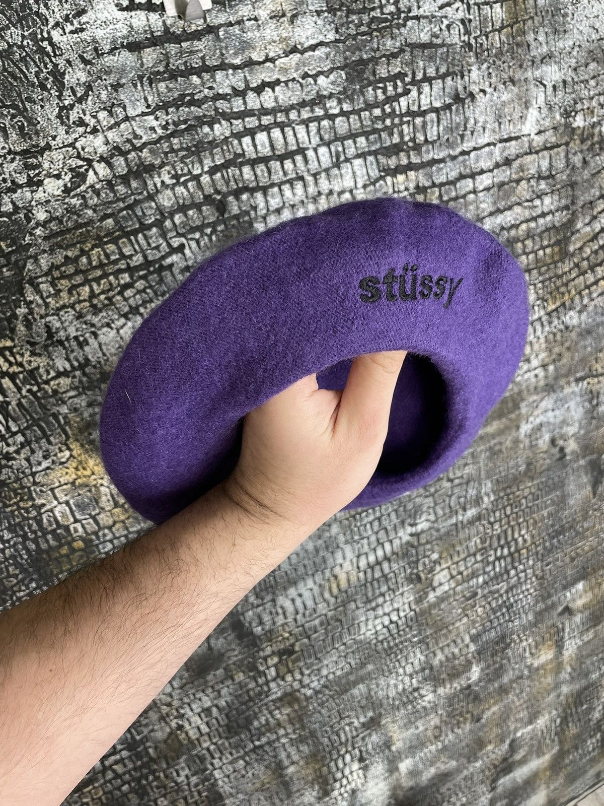 Stussy Vintage Stussy Hat Cap Beret Y2K Size ONE SIZE - 5 Thumbnail