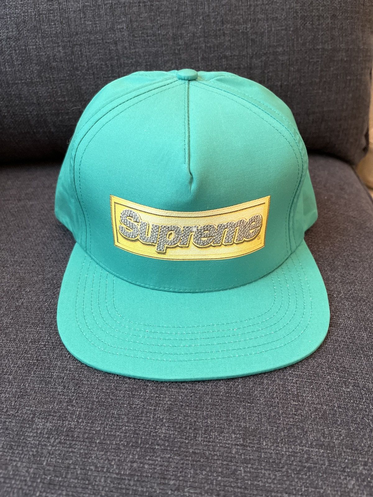 Supreme Bling Logo Real SnapBack 5 Panel Hat NEW Size ONE SIZE - 1 Thumbnail