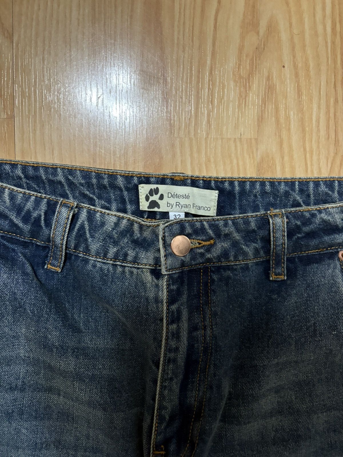 Other Baggy Wide Leg Denim jeans Size US 32 / EU 48 - 2 Thumbnail