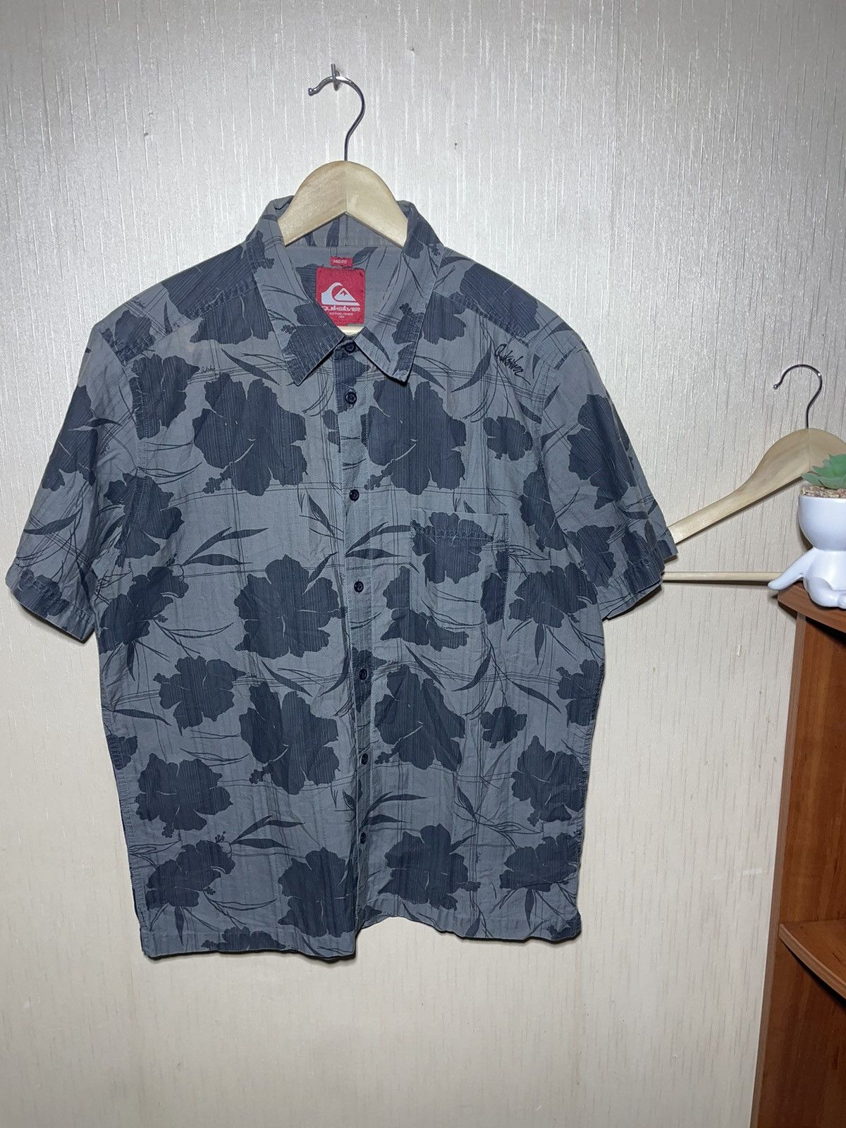 Quiksilver × Vintage Quiksilver Hawaiian shirt vintage streetwear Size US XL / EU 56 / 4 - 1 Thumbnail