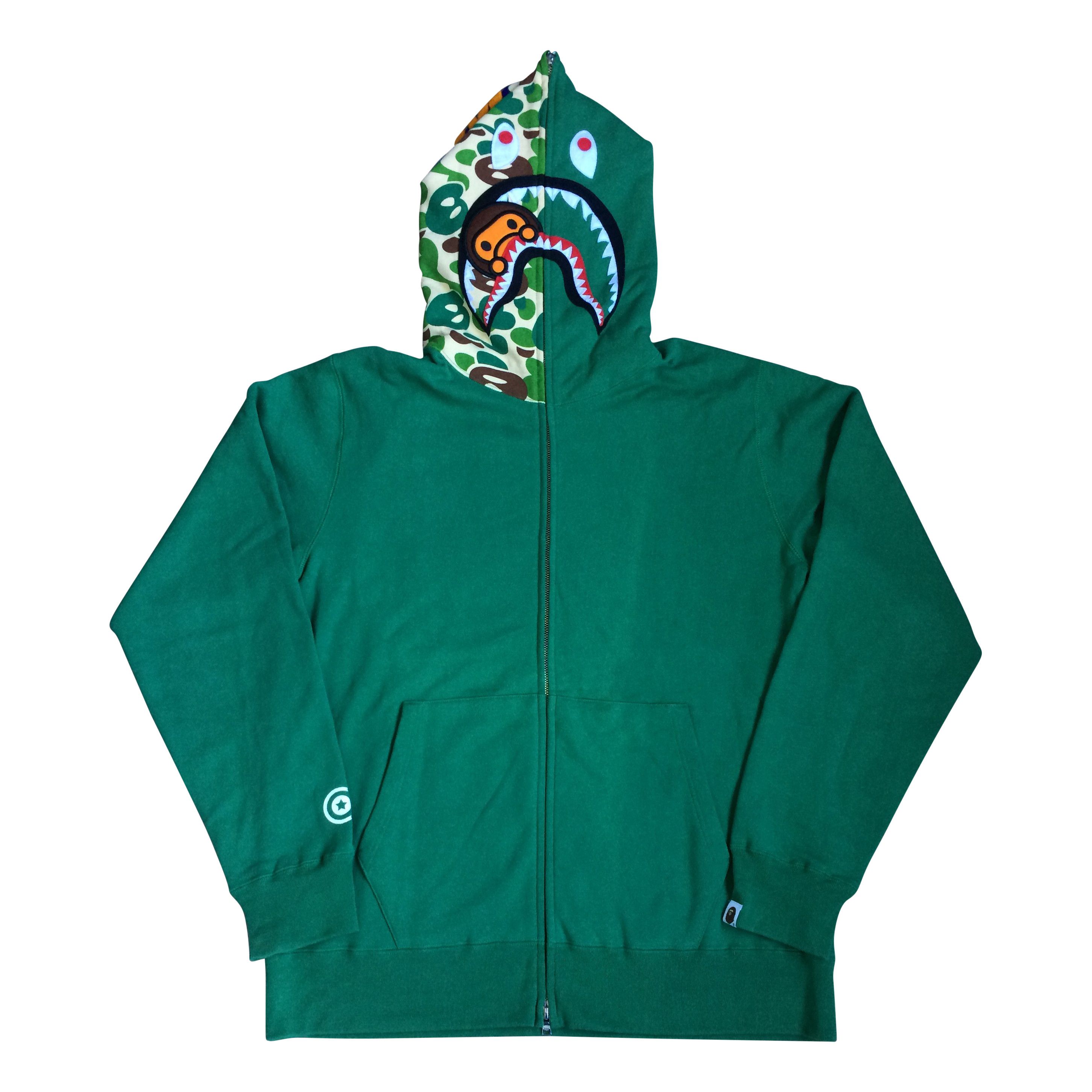 Bape Bape Baby Milo Playland Shark hoodie | Grailed