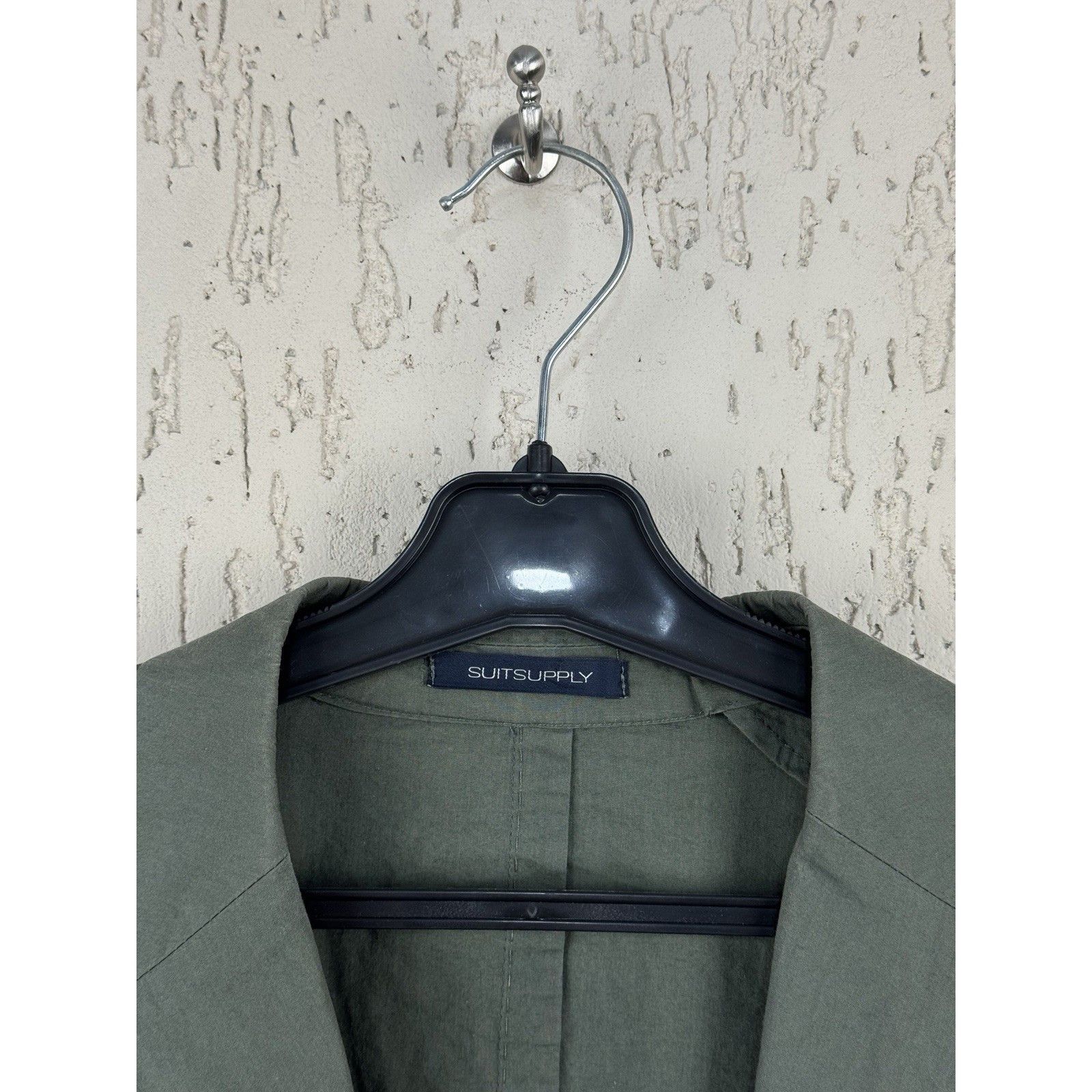 Suitsupply SUITSUPPLY Lazio Patch Unconstructed Fused UL Suit Men's Sz Size 44R - 7 Thumbnail