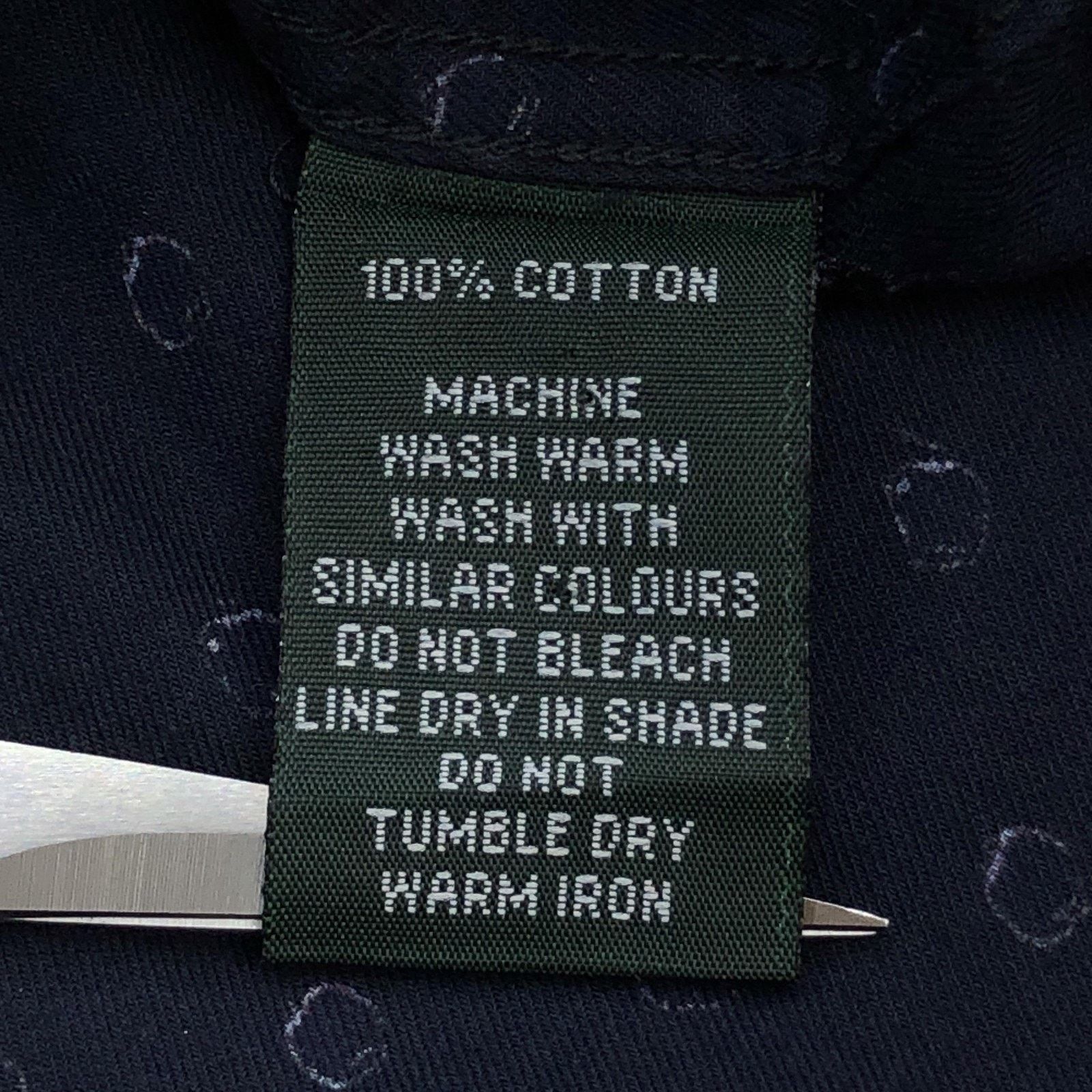 Rodd & Gunn Rodd & Gunn Shirt Navy Blue Original Fit Pattern Cotton Size US L / EU 52-54 / 3 - 16 Thumbnail
