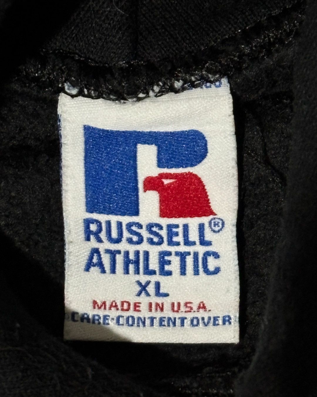 Russell Athletic 1990’s Russell Athletic “Faust Basketball” Black Hoodie Size US XL / EU 56 / 4 - 4 Thumbnail