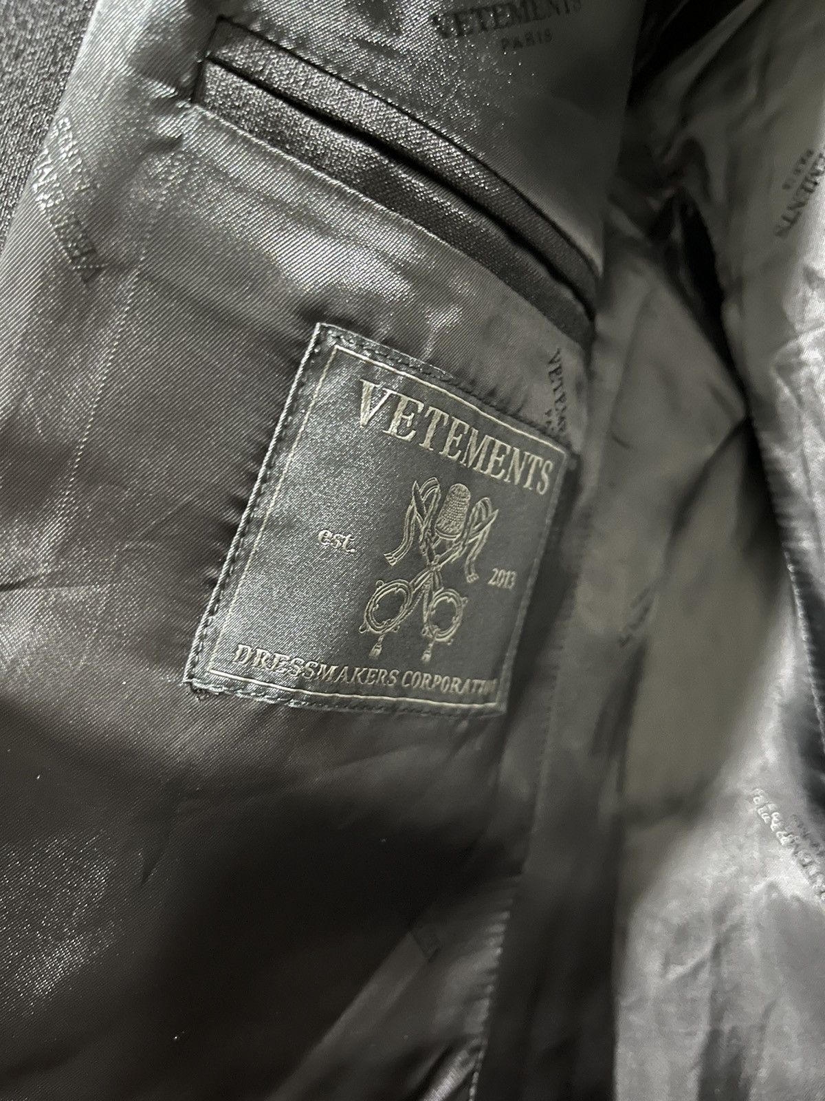 Vetements VETEMENTS Blazer Size 48L - 5 Thumbnail