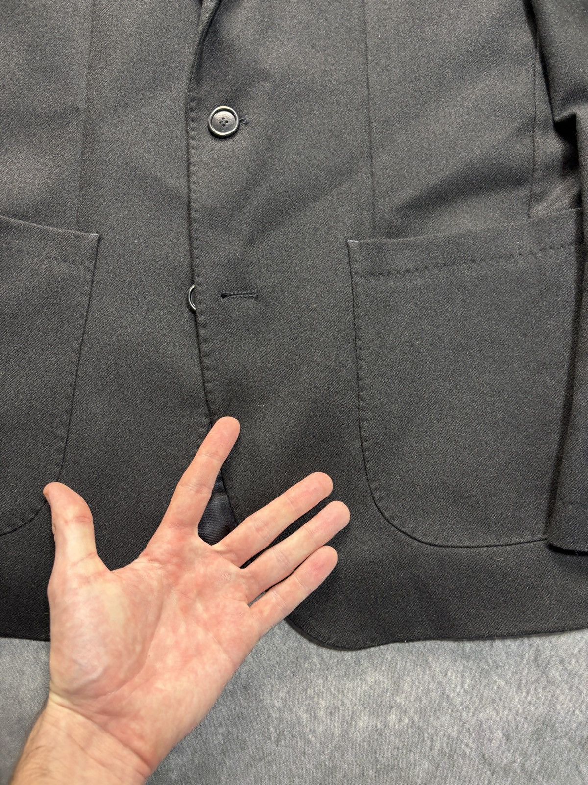 Other Sissy Boy Suit Jacket Slim Slimane Dior Wool Blazer Y2K 2010 Size 40R - 10 Thumbnail