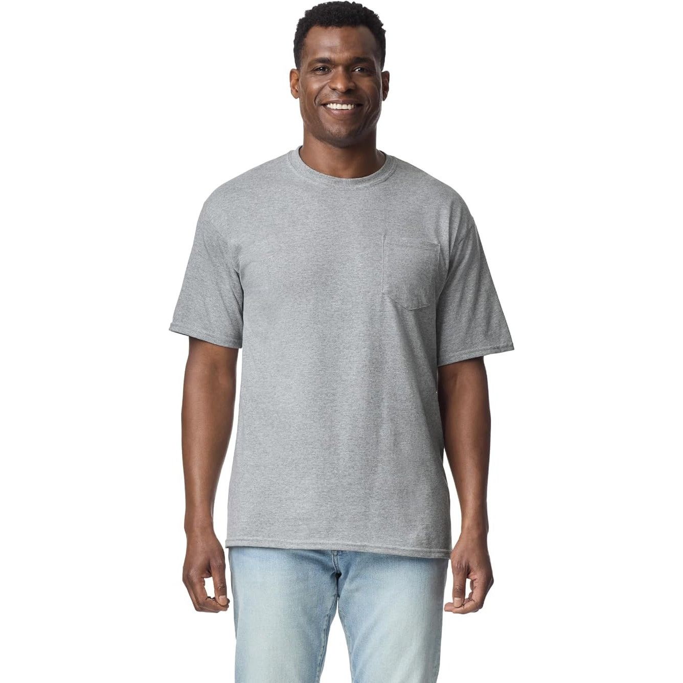 Gildan 2 Gildan Mens 2XL Softstyle Cotton Blend Crew Neck T Shirt Size US XXL / EU 58 / 5 - 2 Thumbnail