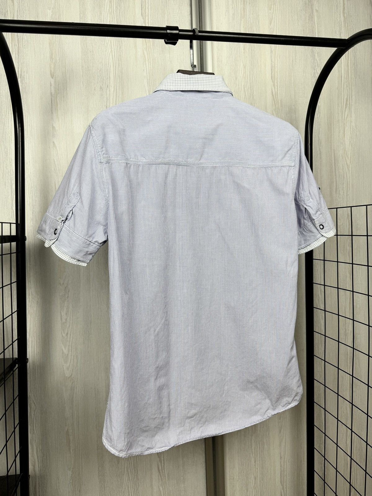 Von Dutch Von Dutch kustommade checkered double collar ss shirt Size US L / EU 52-54 / 3 - 8 Thumbnail