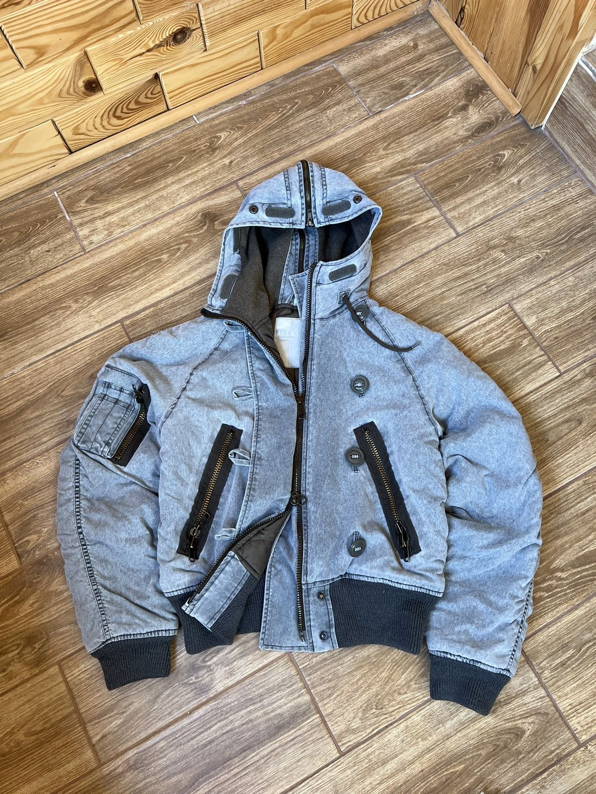 Allsaints × Vintage Vintage Allsaints N-2B fur burned flight jacket US Size US S / EU 44-46 / 1 - 8 Thumbnail