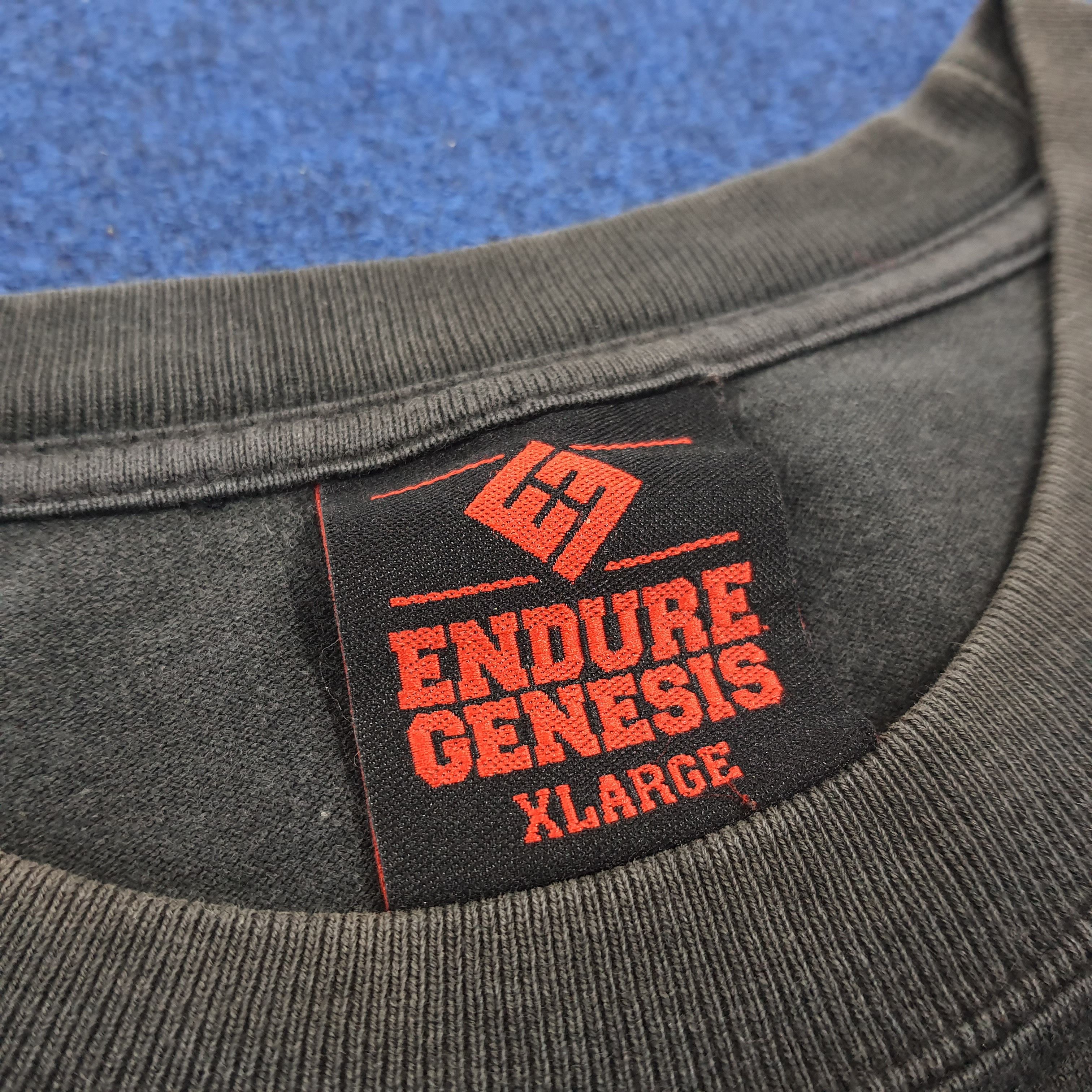 Vintage Vintage Endure Genesis EDG Skate Streetwear Tshirt Size US XL / EU 56 / 4 - 7 Thumbnail