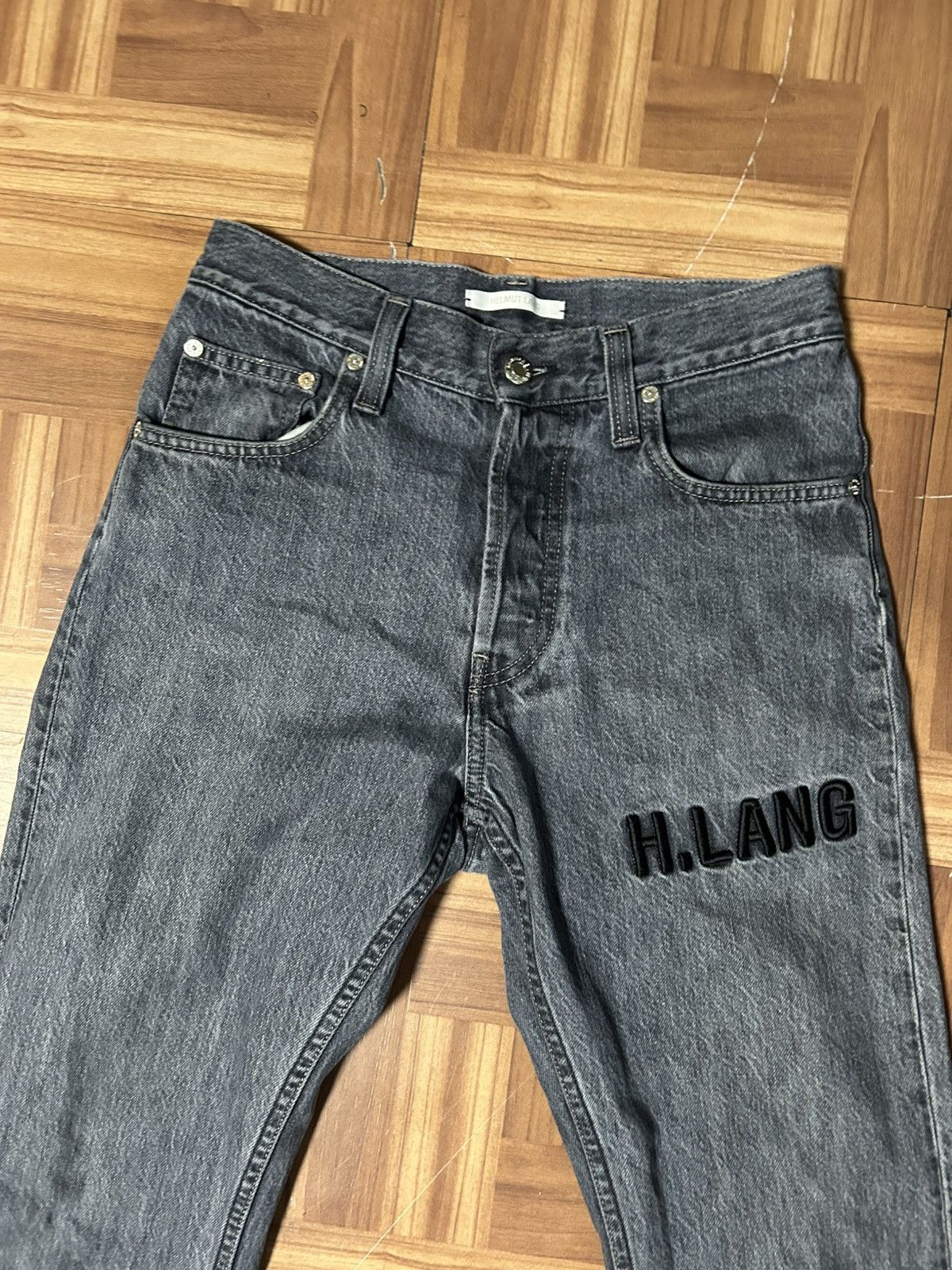 Helmut Lang Helmut Lang embroidered Logo Jeans Size US 30 / EU 46 - 3 Thumbnail