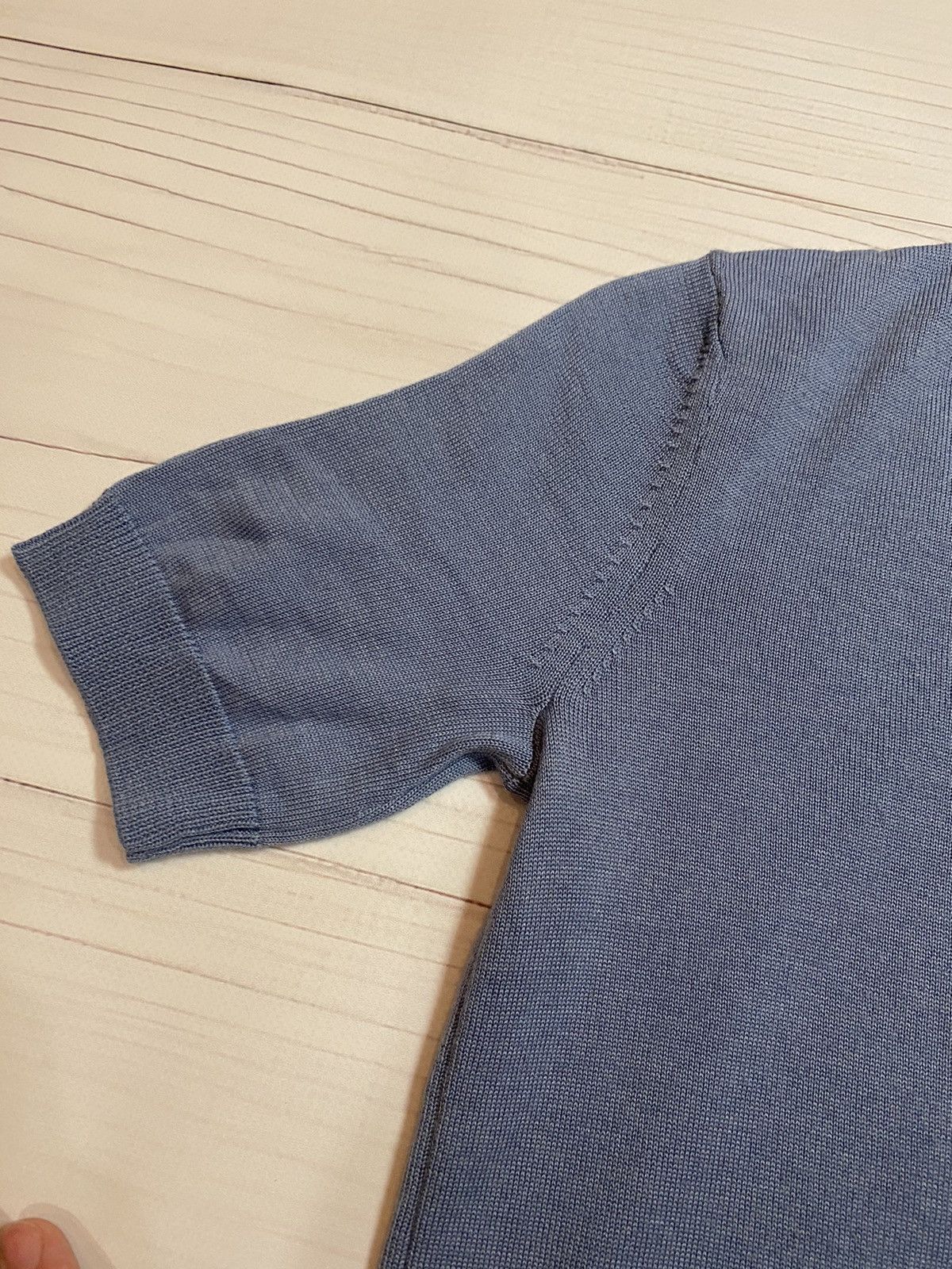 Cartier × Vintage Vintage Archival Cartier Uniform wool y2k t shirt Size XXS / US 00 / IT 34 - 10 Thumbnail