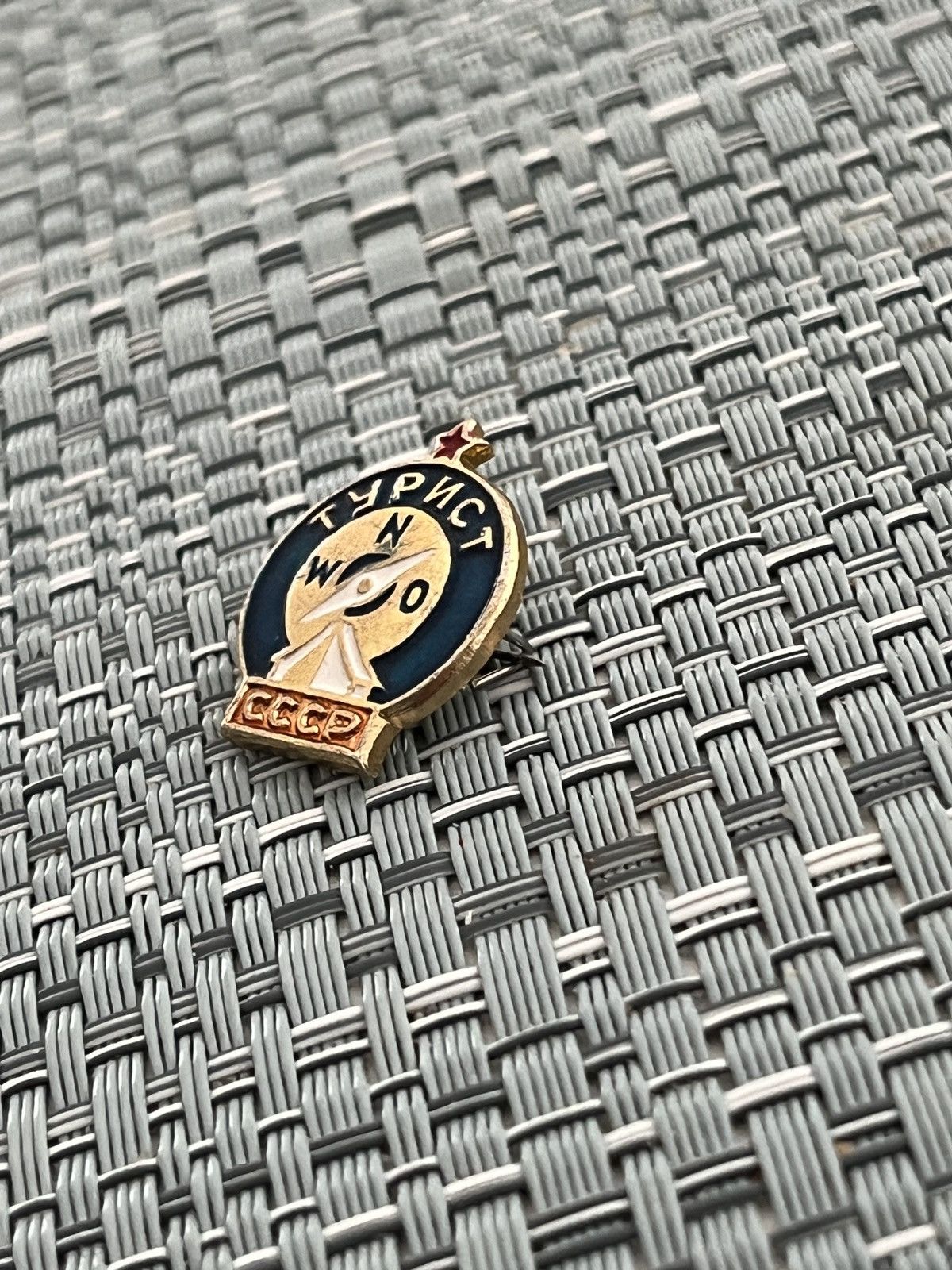 Cccp × Vintage Vintage Soviet CCCP pin Size ONE SIZE - 4 Thumbnail