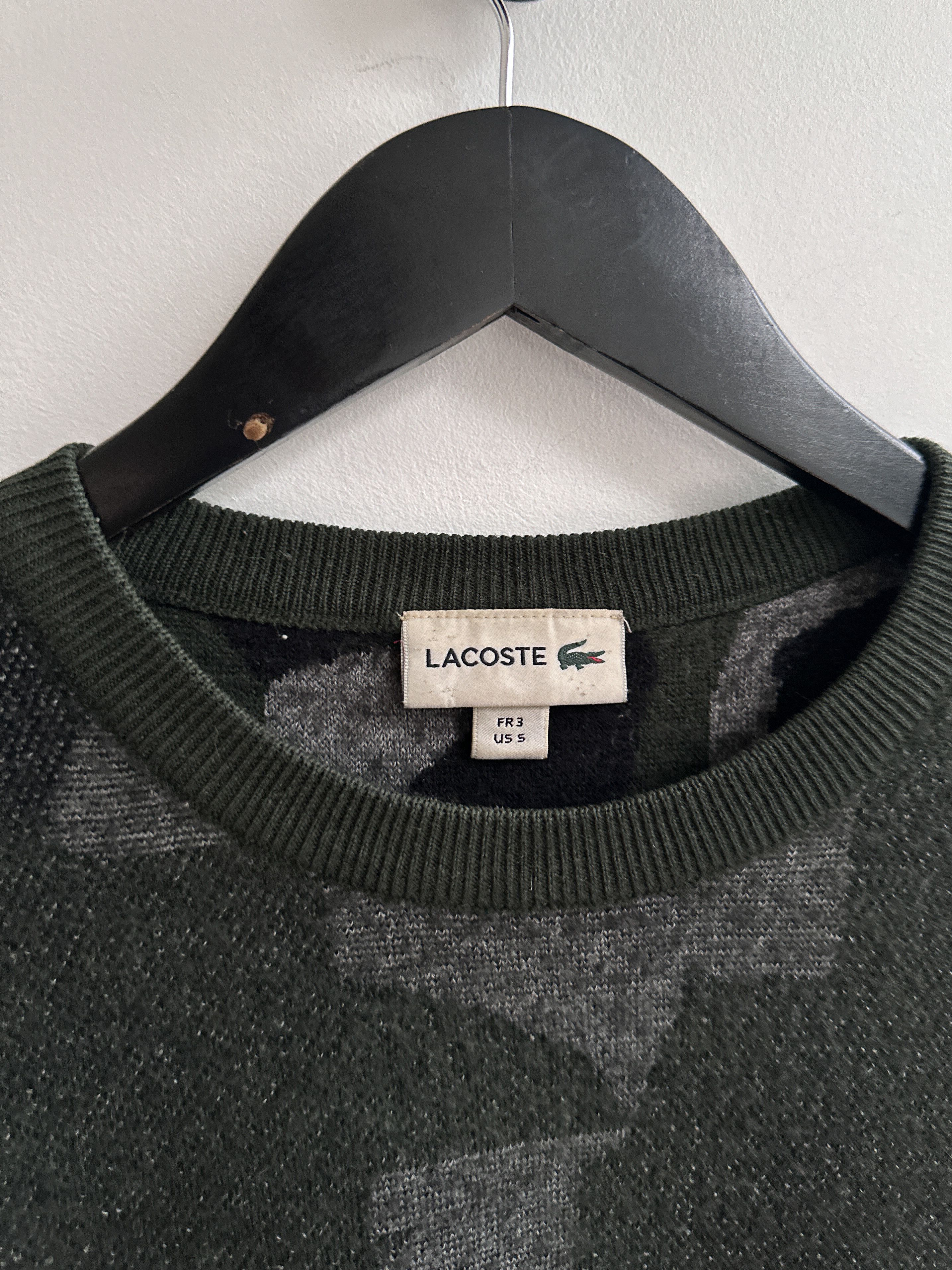 Lacoste Lacoste Crewneck Sweater Jumper Pullover Size US S / EU 44-46 / 1 - 5 Thumbnail