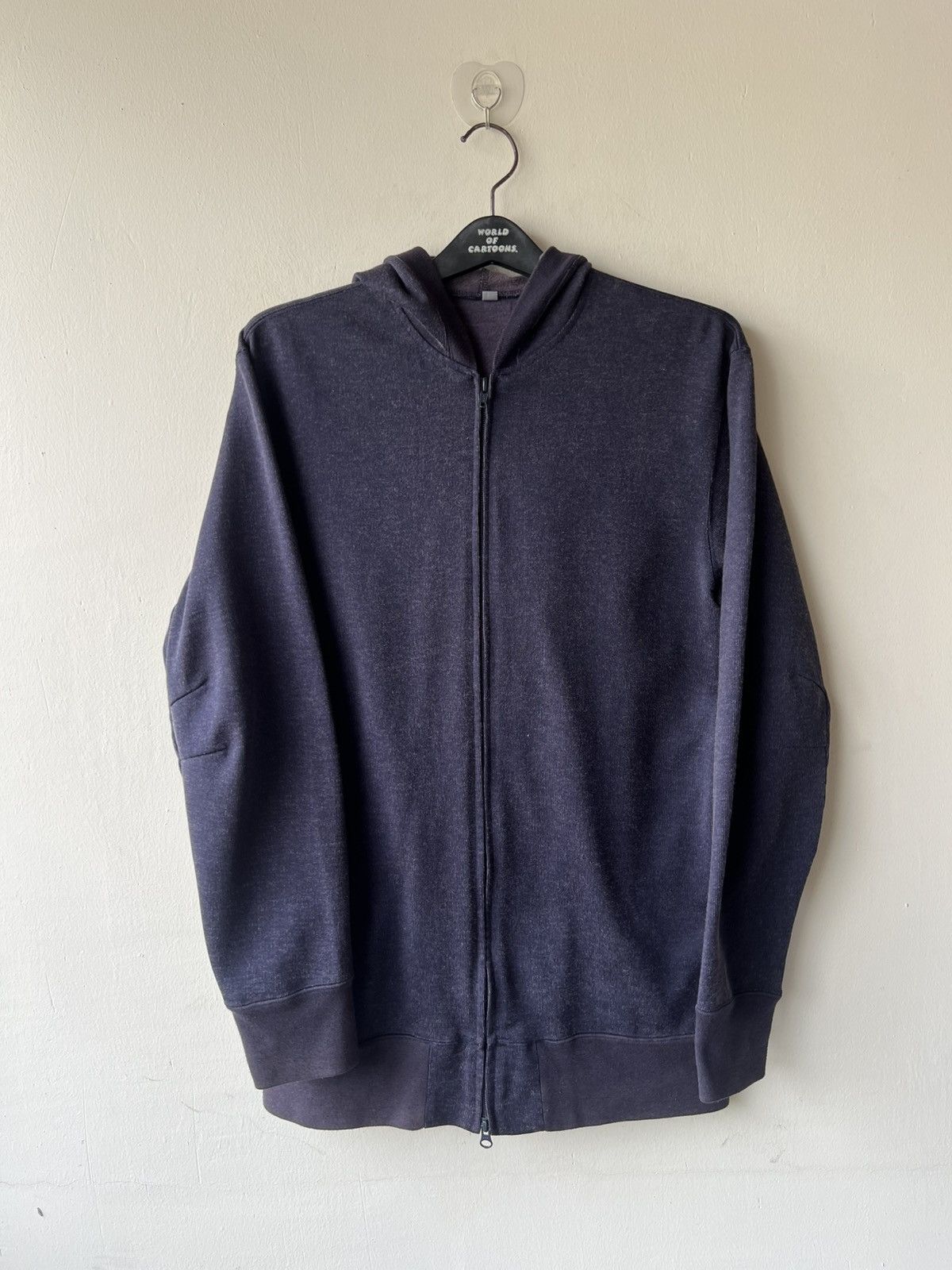 Lad Musician LAD MUSICIAN Japan Waxed Hoodie Zipper Sweater Size US M / EU 48-50 / 2 - 2 Thumbnail