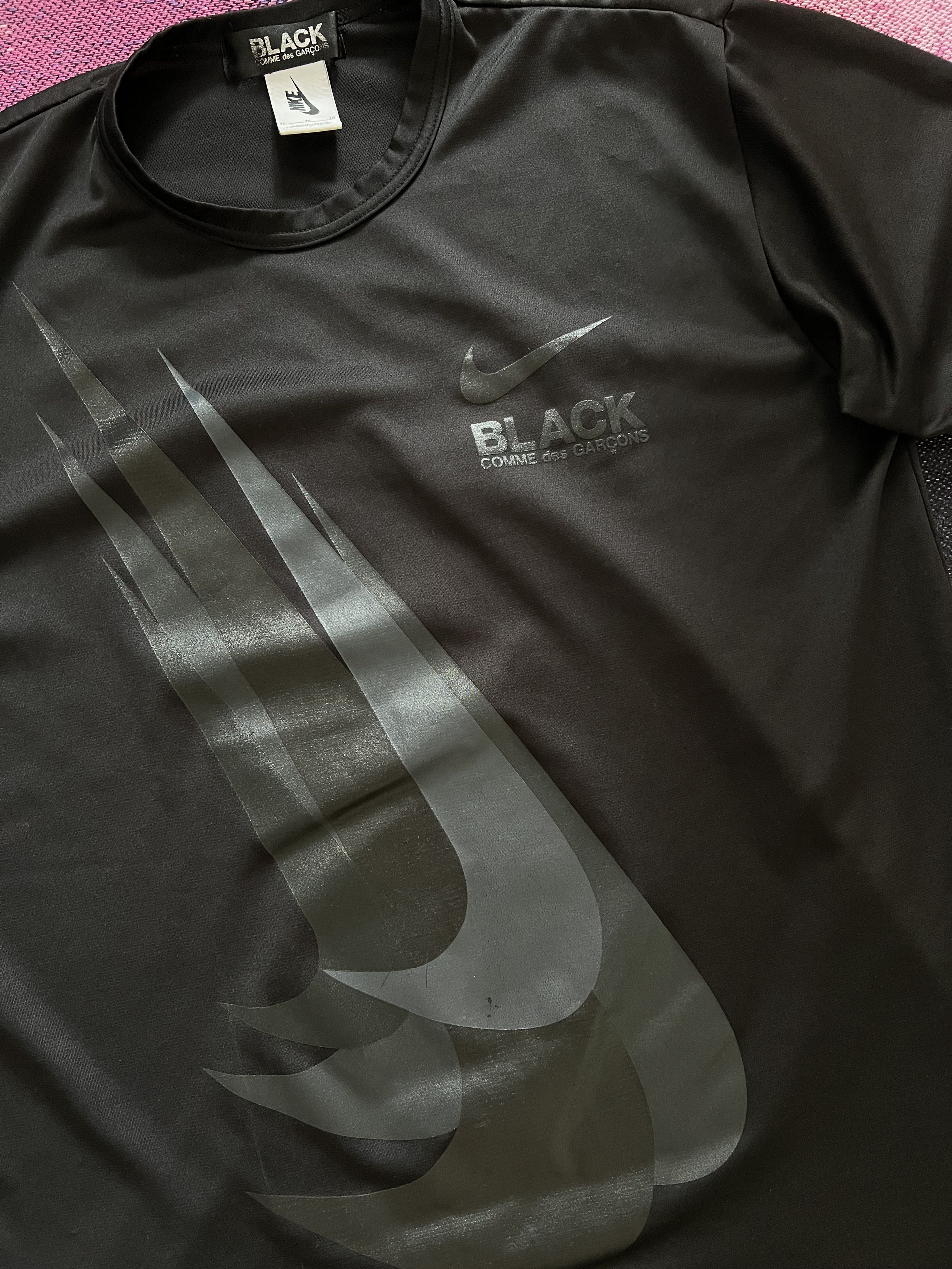 Comme des Garcons Black Nike CDG Black T-Shirt Size US XL / EU 56 / 4 - 2 Thumbnail