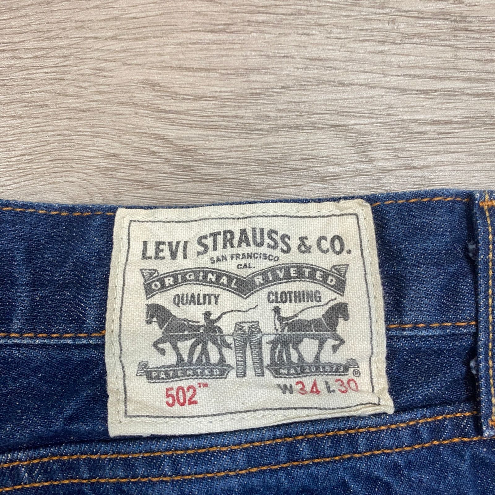 Levi's Levi's Outerknown 502 Big E Tapered Fit Jeans Men's 34x29 Size US 34 / EU 50 - 5 Thumbnail