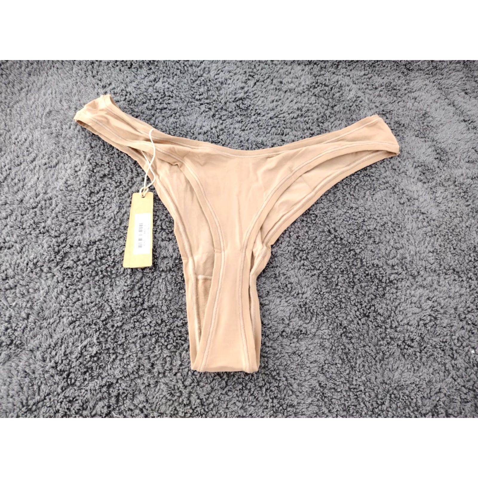 SKIMS SKIMS Women's Dipped Thong Panties Sienna 3X Size 40" / US 18 - 2 Thumbnail