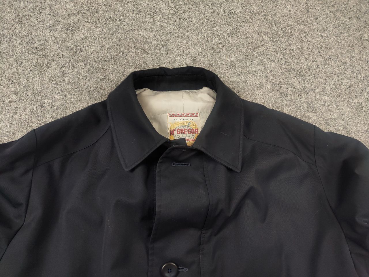McGregor McGregor Vintage Navy utility trench coat Midnite Jacket Size US M / EU 48-50 / 2 - 16 Thumbnail