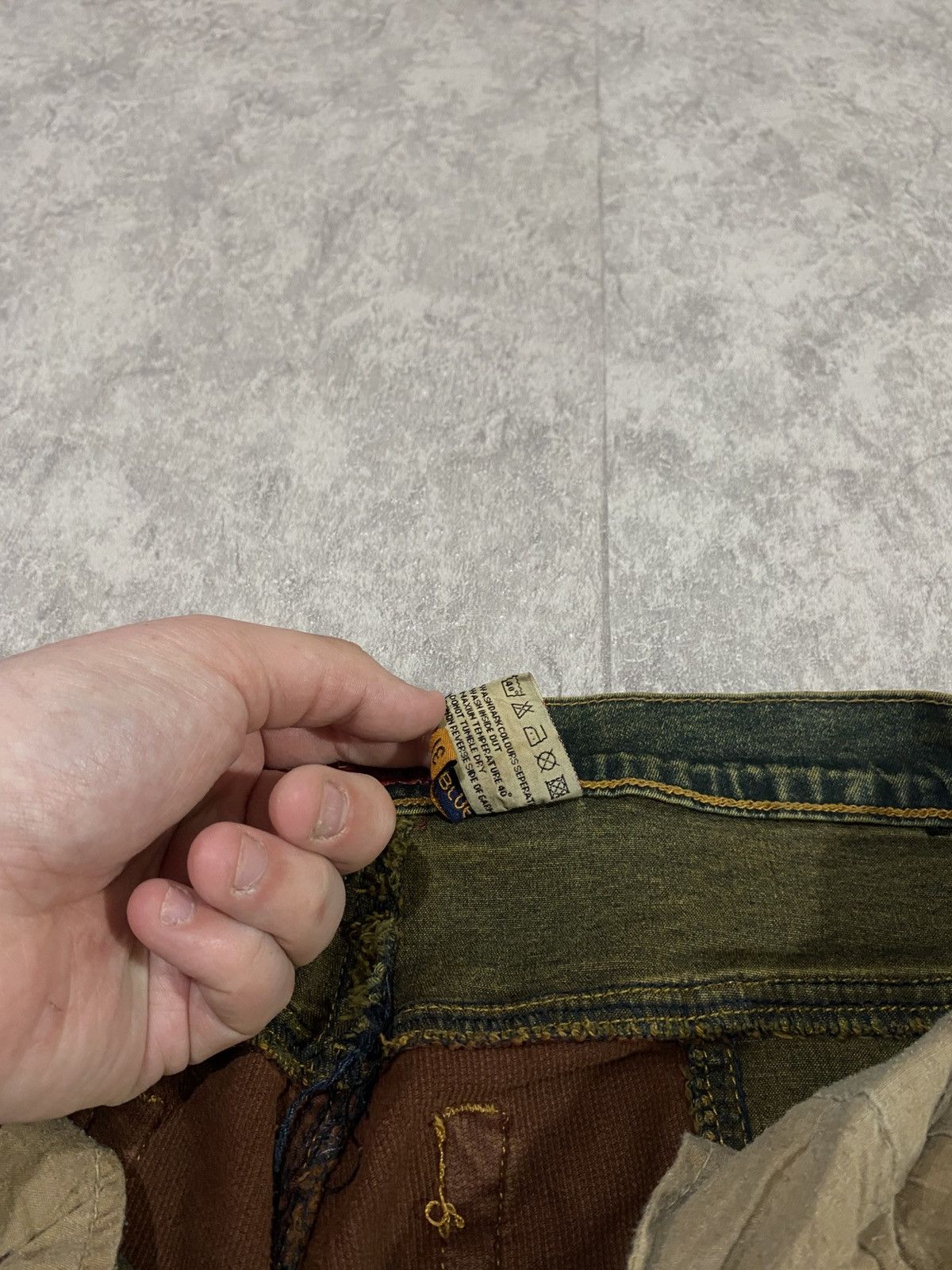 Le Grande Bleu (L.G.B.) Archive Patchwork Flared Denim If Six Was Nine LGB Style Size 31" - 14 Thumbnail
