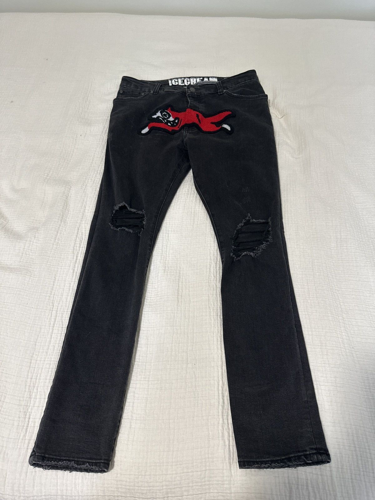 Billionaire Boys Club × Icecream Icecream Running Dog Jean Size US 34 / EU 50 - 5 Thumbnail