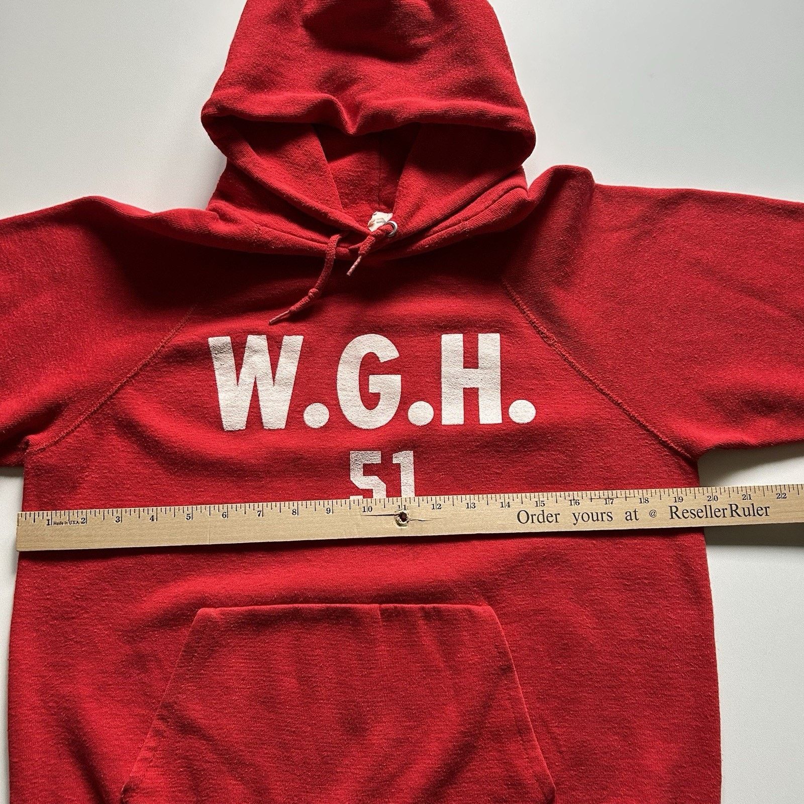 Vintage Vintage 70s Basic Hoodie Medium Made In USA H Wolf & Sons Size US M / EU 48-50 / 2 - 3 Thumbnail