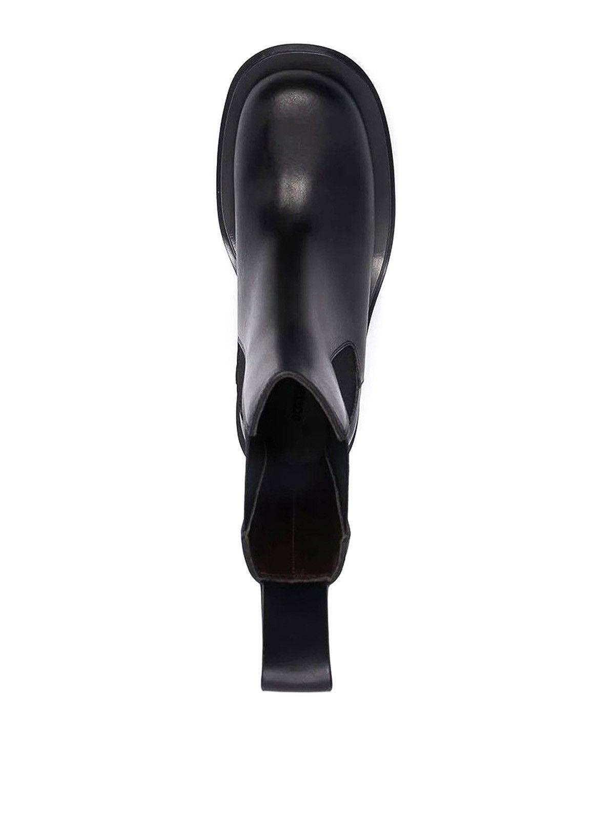 Bottega Veneta o1n1vont1124 Lug Ankle Boots in Black Size US 5 / IT 35 - 3 Thumbnail