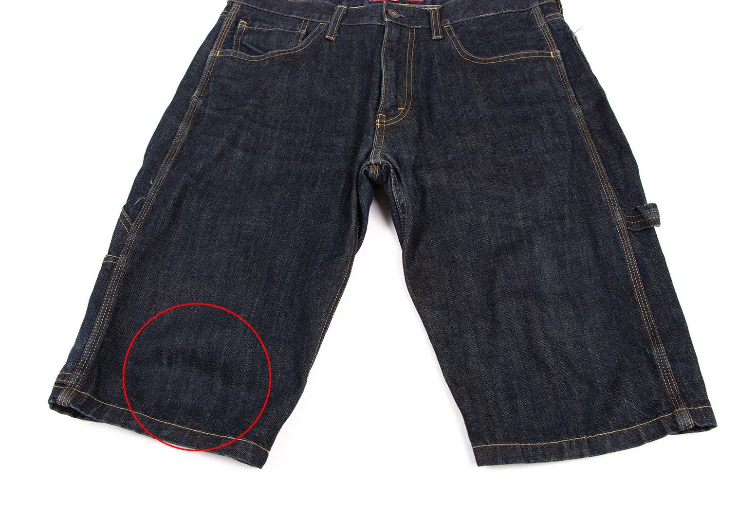 Junya Watanabe Indigo Denim Half Shorts Size XS in Good Condition Size US 26 / EU 42 - 9 Thumbnail
