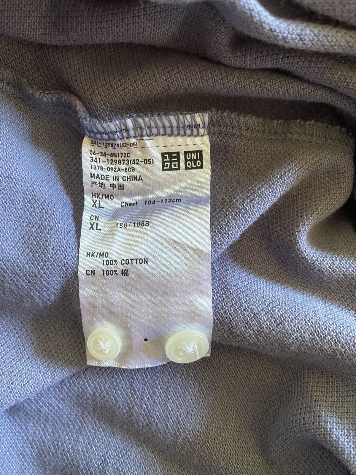 Japanese Brand × Michael Bastian × Uniqlo Michael Bastian X Uniqlo Full Print Polo Tee Size US L / EU 52-54 / 3 - 8 Thumbnail