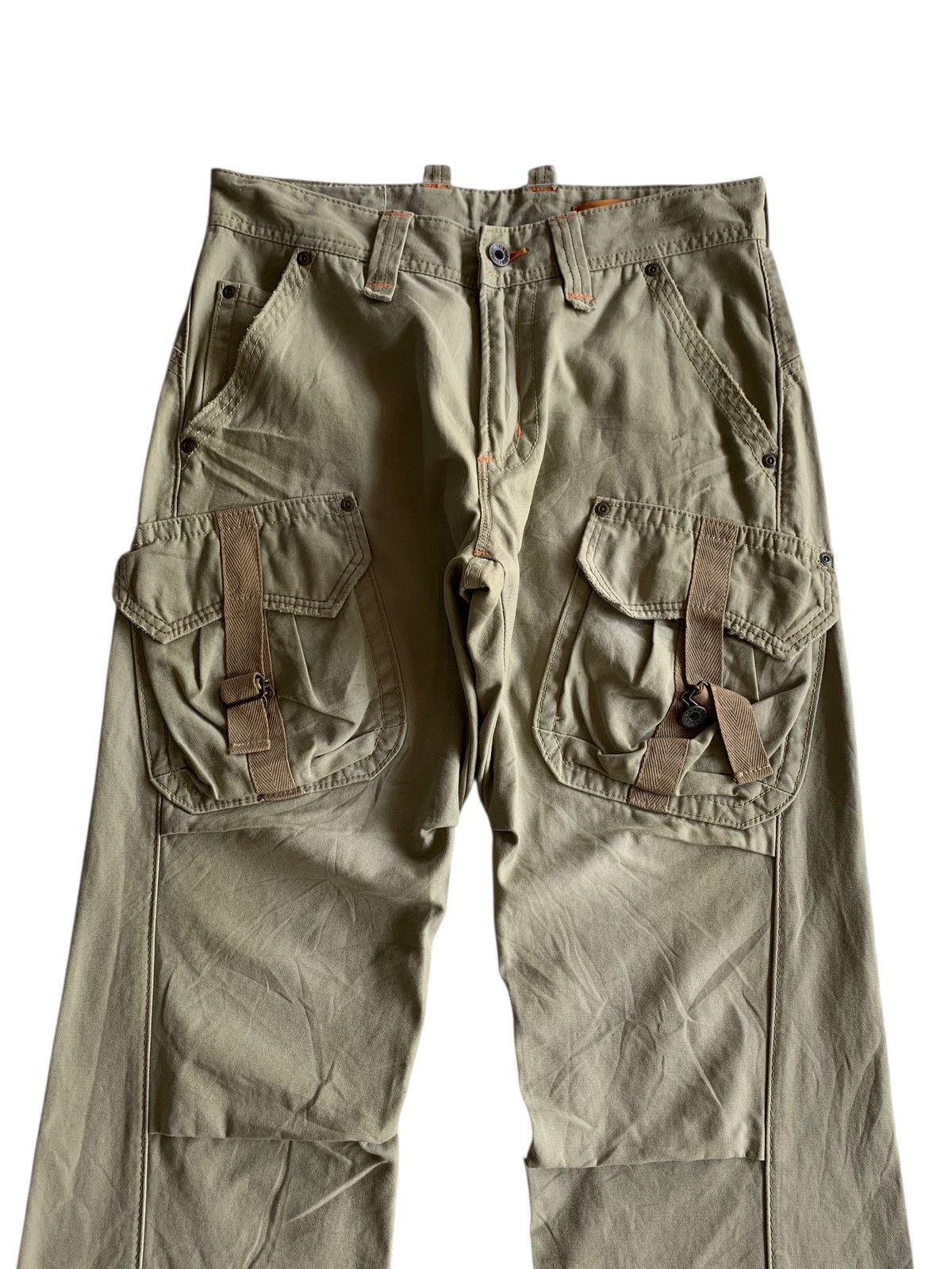 Edwin FLARED EDWIN XV CARGO PANTS JAPANESE DESIGN DENIM Size US 30 / EU 46 - 6 Thumbnail