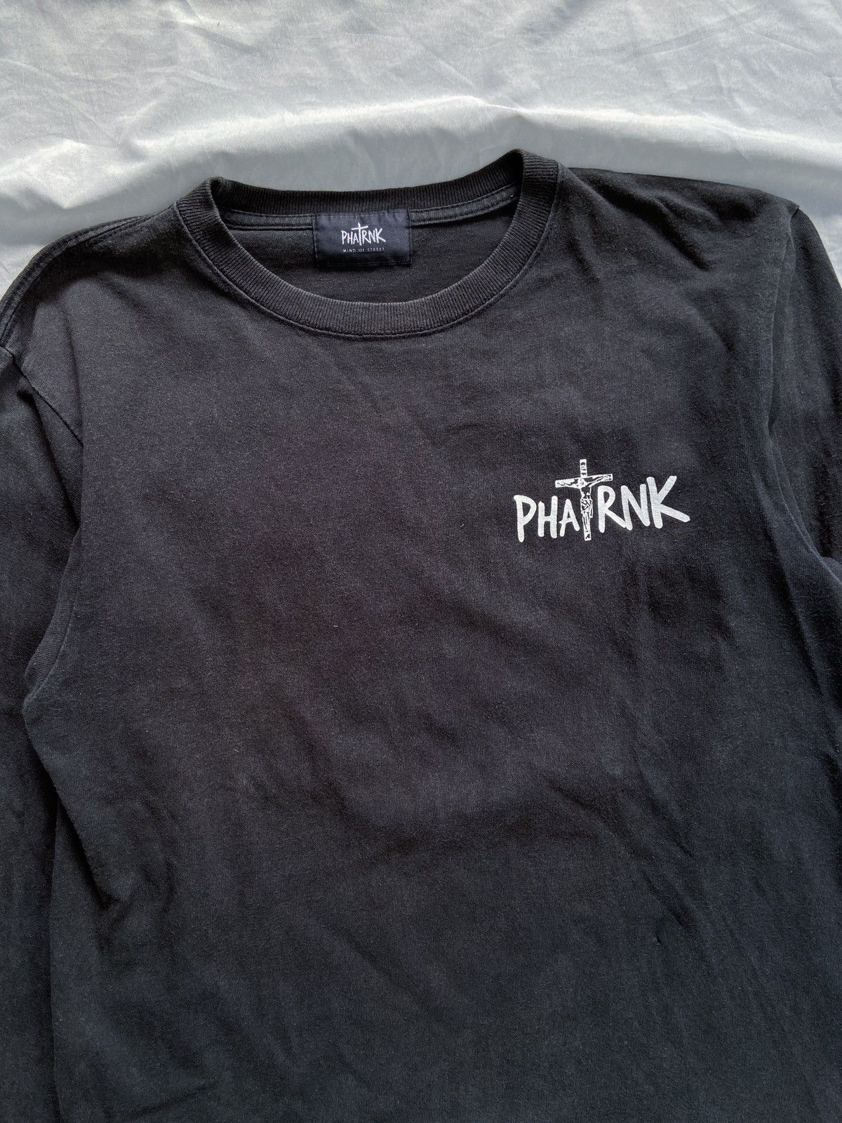 Japanese Brand PHATRNK CROSS LOGO LONG SLEEVE Size US M / EU 48-50 / 2 - 4 Thumbnail