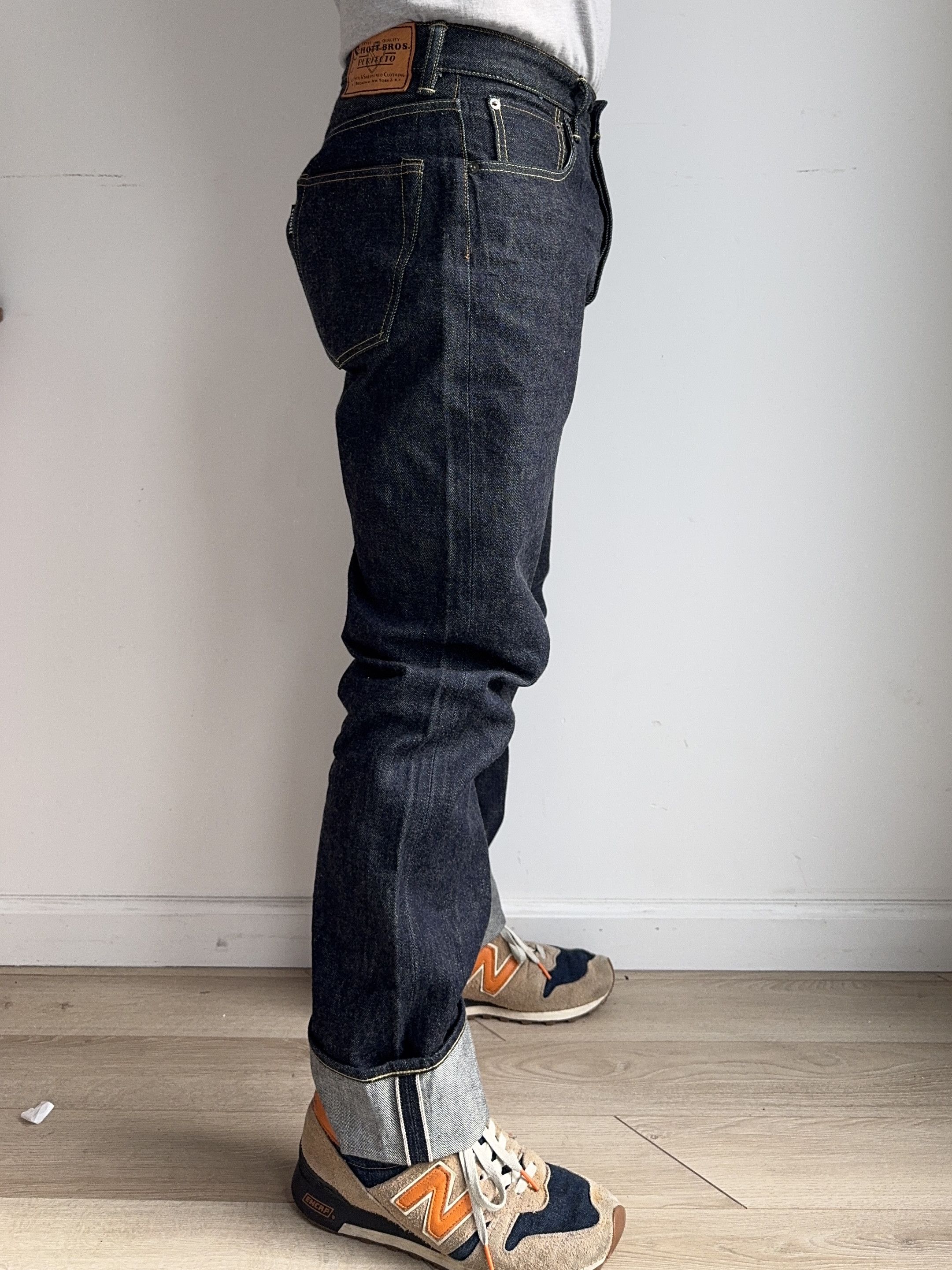 Schott Schott NYC W31 x L33 Perfecto Japan-made selvedge denim Size US 31 - 18 Thumbnail