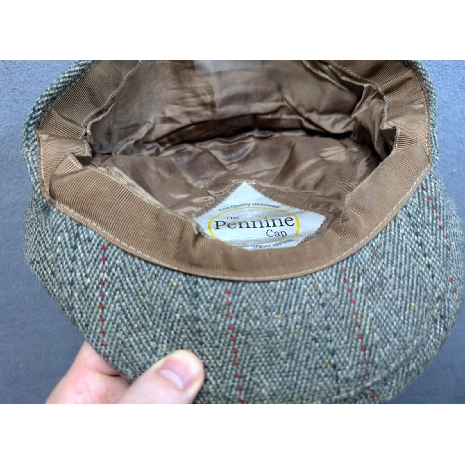 Vintage Vintage The pennine cap Flat Cap Men 59cm Green Pennine Brand Flat Cap Mens 59cm Green UK 59cm Cap style Pennine cap Size ONE SIZE - 6 Thumbnail