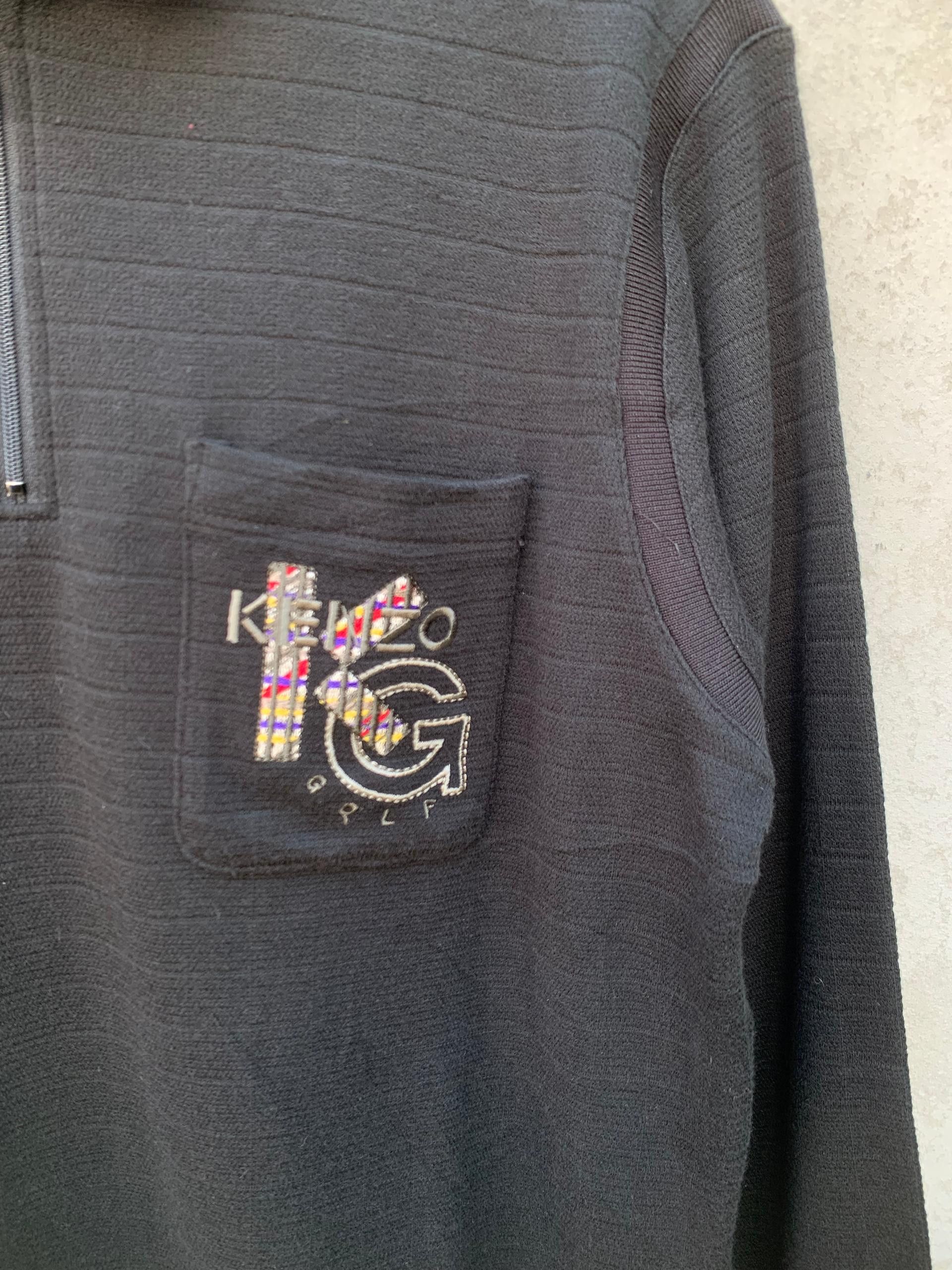 Kenzo × Vintage Vintage Kenzo Long Sleeve Polos Size US S / EU 44-46 / 1 - 8 Thumbnail