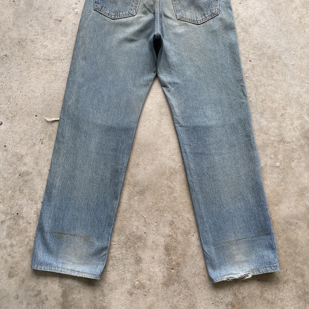 Edwin 90s Vintage Edwin Rusty Distressed Jeans Faded Pants W30 Size US 30 / EU 46 - 11 Thumbnail