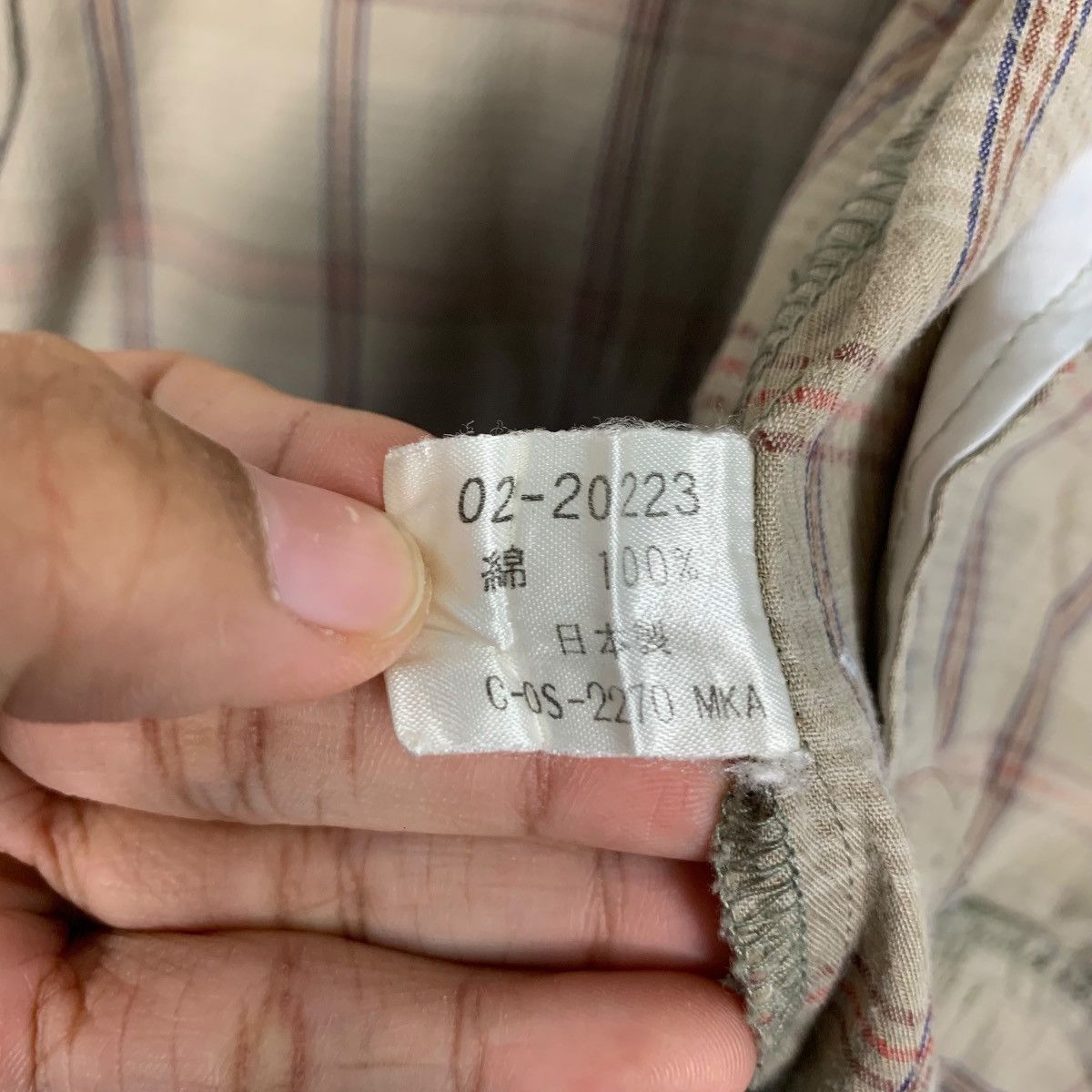 Japanese Brand Vintage 90’s CROCODILE Checked Casual Jacket #2833-C128 Size US M / EU 48-50 / 2 - 15 Thumbnail