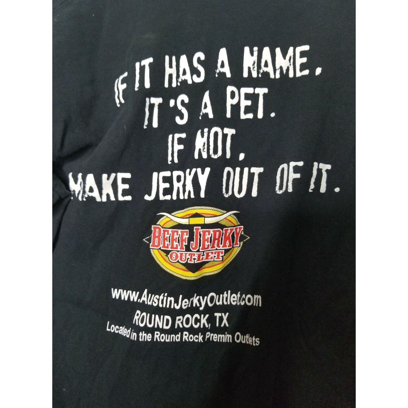 Vintage Mens Large PETA People Eating Tasty Animals Graphic Tee Black Funny T-Shirt Mens Size US L / EU 52-54 / 3 - 2 Thumbnail