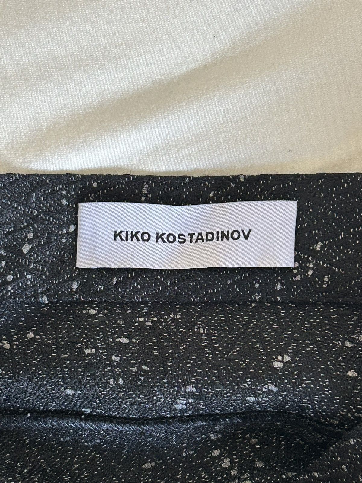 Kiko Kostadinov Kiko Kostadinov SS25 Zafar Cargo Pants Ash Black Size 44 Size US 28 / EU 44 - 4 Thumbnail