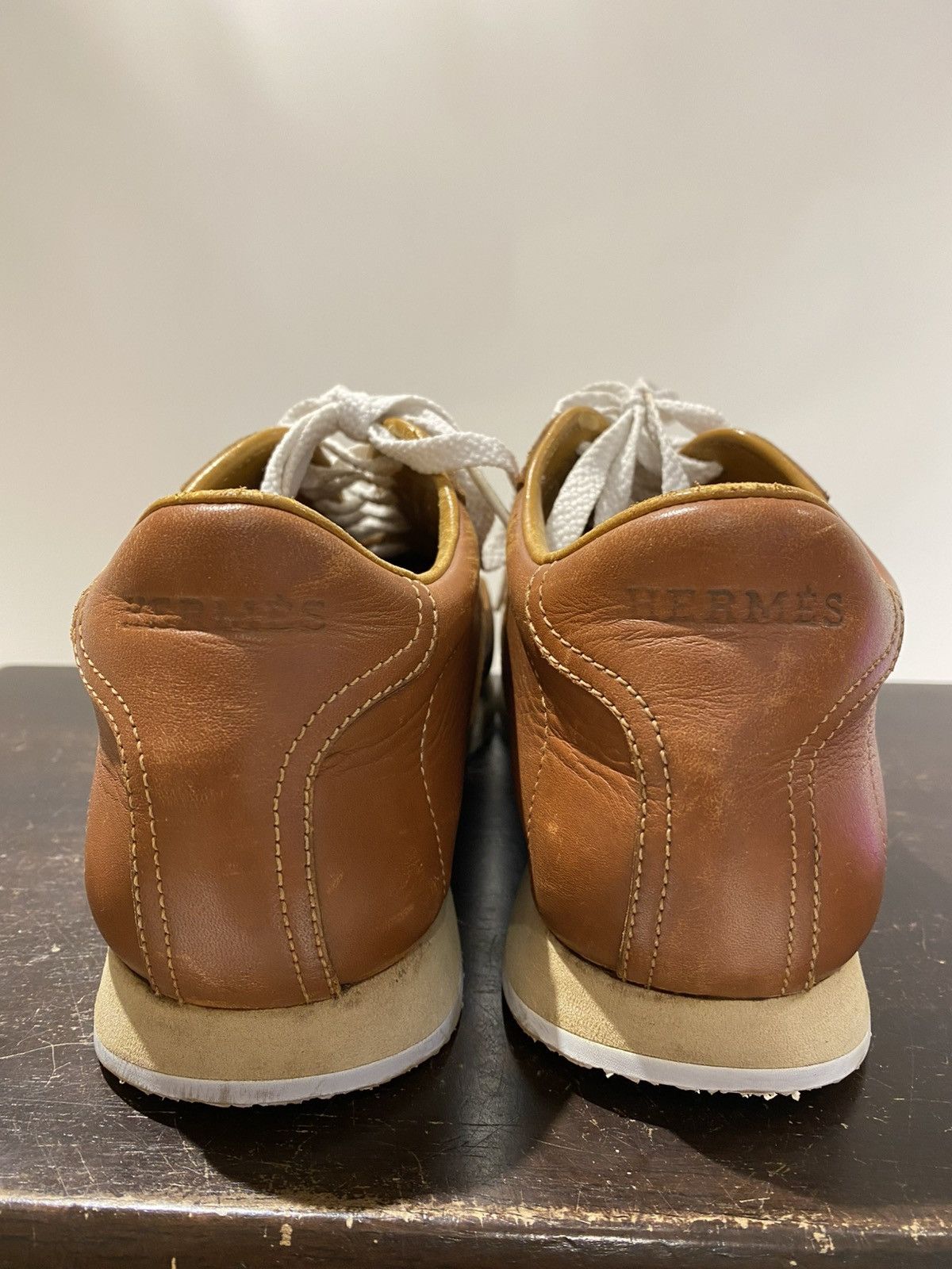 Hermes Hermes Quick Leather Sneakers woman Size37.5 Size US 7.5 / IT 37.5 - 4 Thumbnail