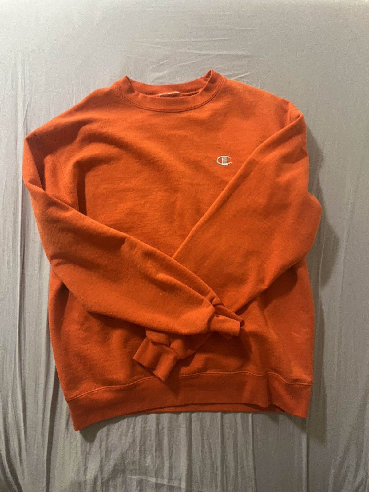 Champion × Vintage Orange Champion crewneck sweatshirt Size US L / EU 52-54 / 3 - 1 Thumbnail