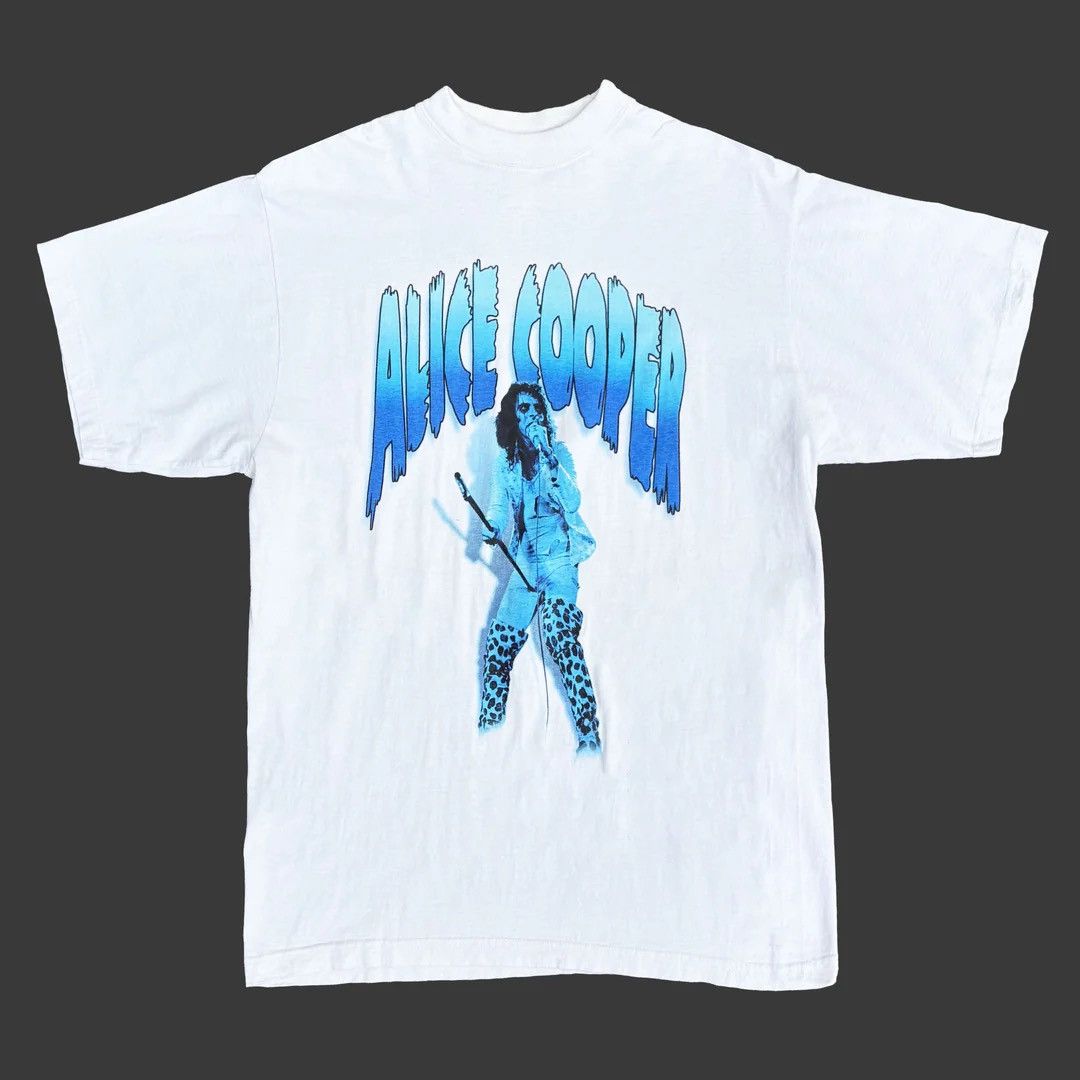 Band Tees × Vintage Alice Cooper 2001 Vintage Brutal Planet Tour Band T-Shirt Size US L / EU 52-54 / 3 - 1 Thumbnail