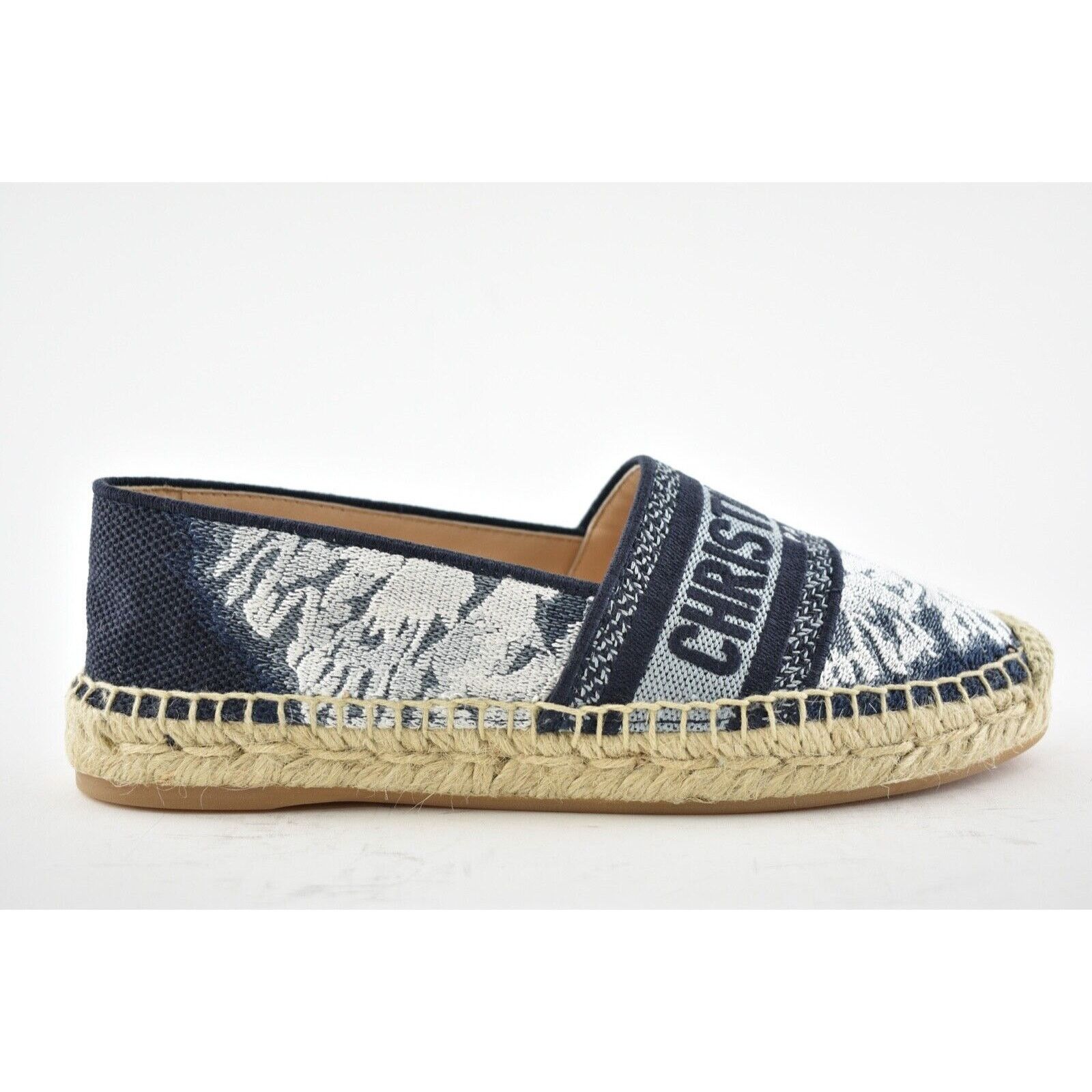 Dior Dior Granville Tie Dye Denim Blue White Logo Embroidered Size US 6.5 / IT 36.5 - 3 Thumbnail