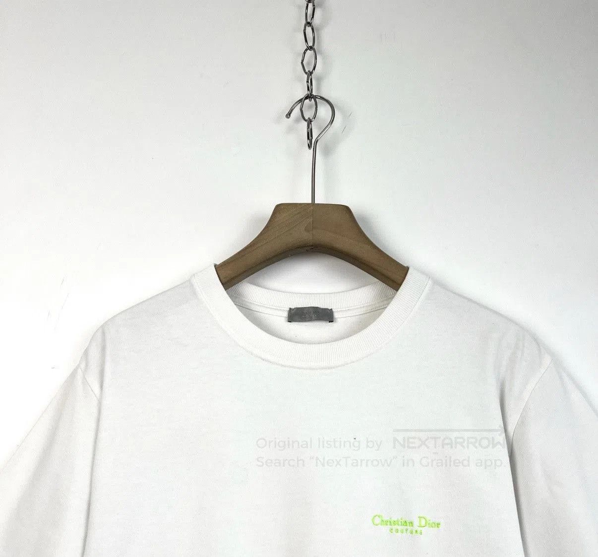 Dior White Short Sleeve Graphic T-Shirt. Size US S / EU 44-46 / 1 - 3 Thumbnail