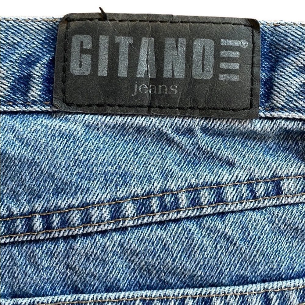 Vintage 90s Vintage Gitano Jeans Mid Rise Straight Leg 30” waist Rig Size 30" / US 8 / IT 44 - 6 Thumbnail