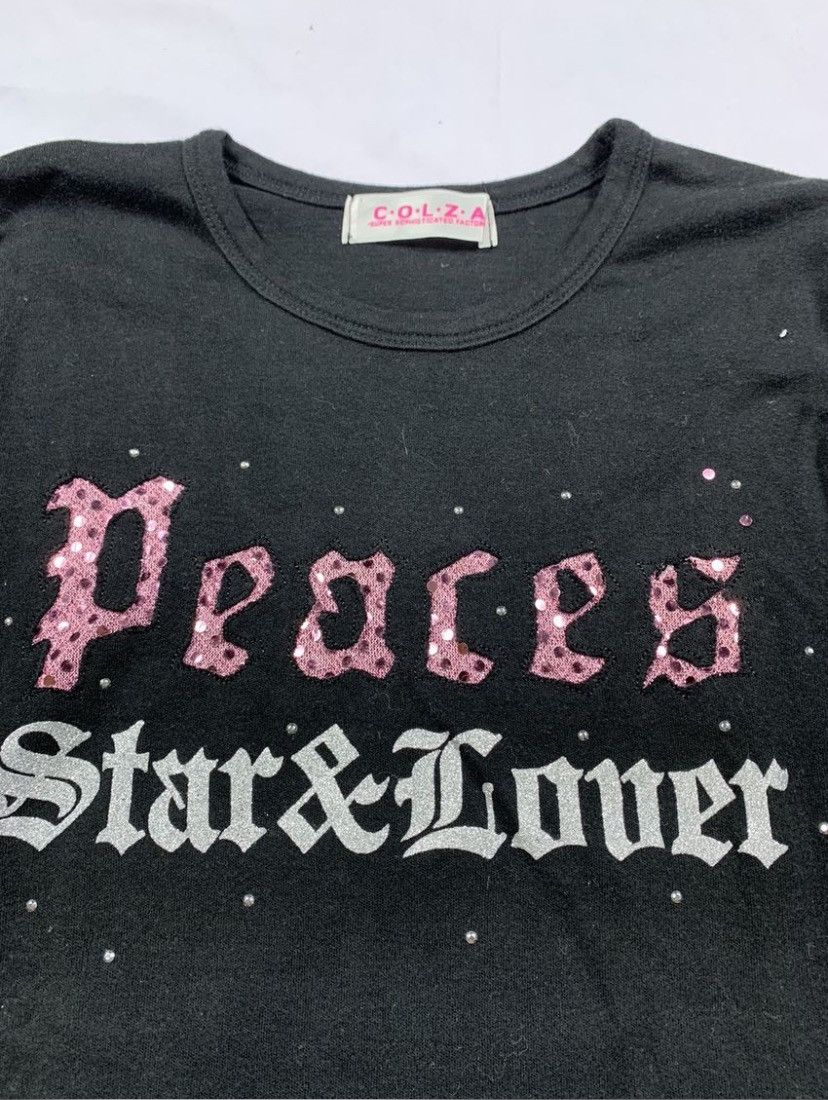 Japanese Brand Japanese Peaces Star And Lover Punk Ifsix Style longsleeve Size US S / EU 44-46 / 1 - 3 Thumbnail