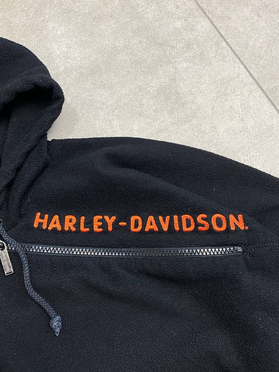Harley Davidson Harley Davidson H-D Fleece Zip Vintage Hoodie Size M / US 6-8 / IT 42-44 - 8 Thumbnail