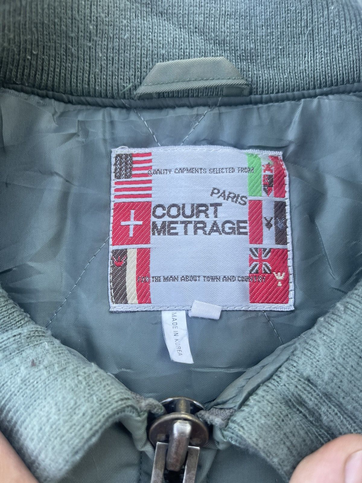 Vintage VINTAGE COURT METRAGE BOMBER JACKET Size US L / EU 52-54 / 3 - 3 Thumbnail