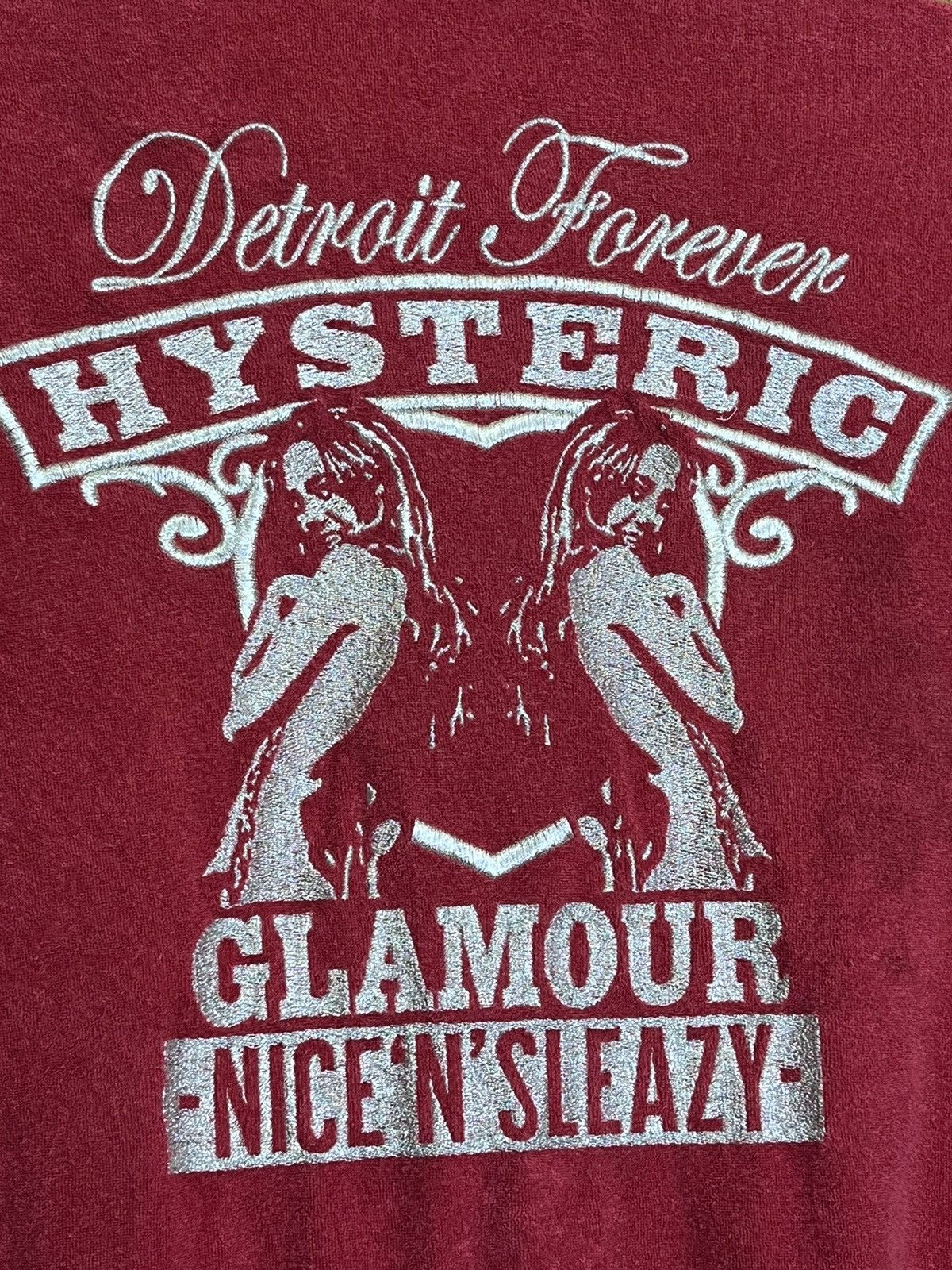 Hysteric Glamour HYSTERIC GLAMOUR DETROIT FOREVER EMBROIDERY ZIPPER JACKET Size US XS / EU 42 / 0 - 3 Thumbnail