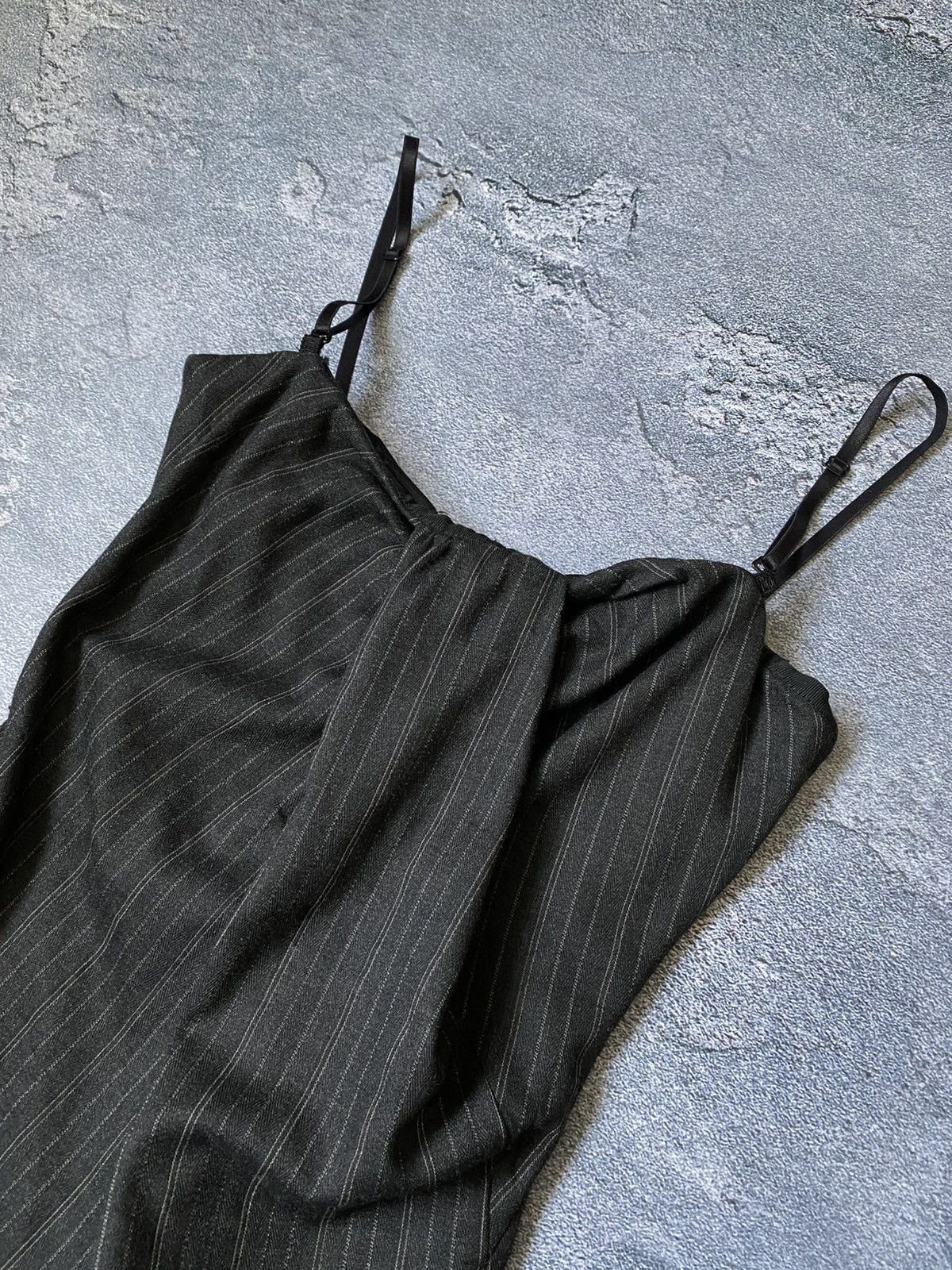 Dolce & Gabbana Dolce Gabbana pinstriped Inner Corset Bustier Draped Dress Size M / US 6-8 / IT 42-44 - 3 Thumbnail